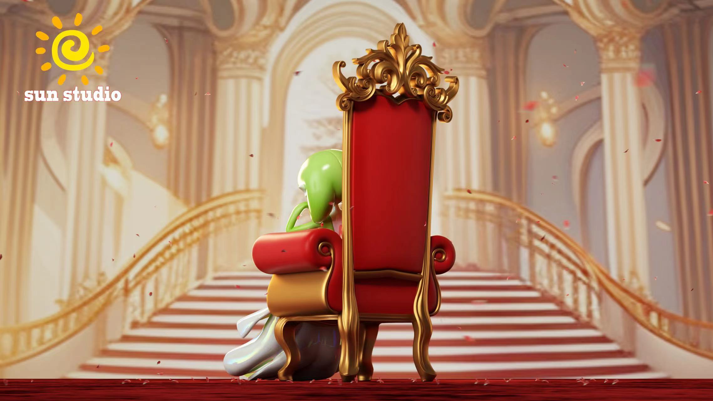 Sun Studio - Pok??mon Gardevoir on the throne