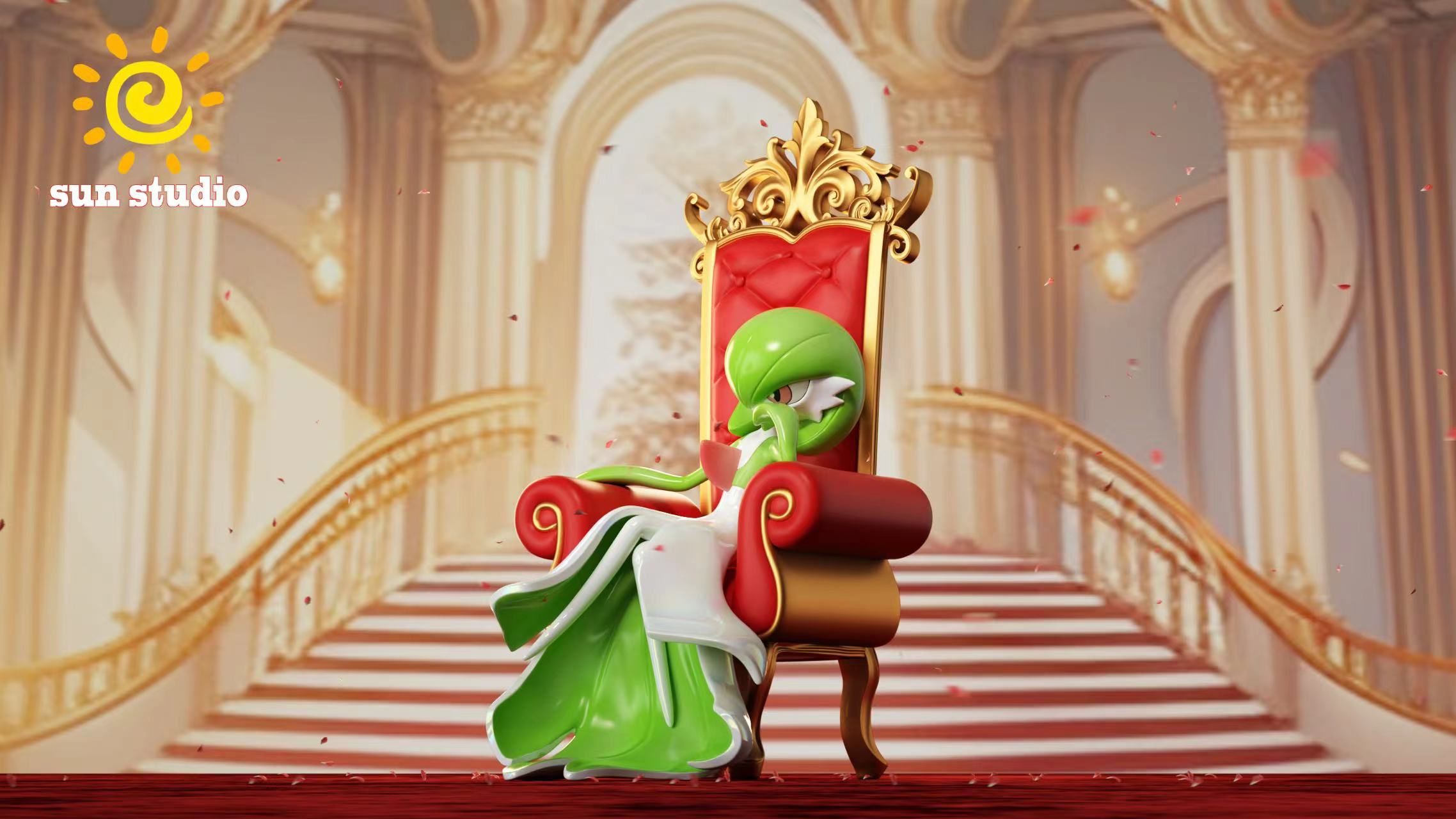 Sun Studio - Pok??mon Gardevoir on the throne