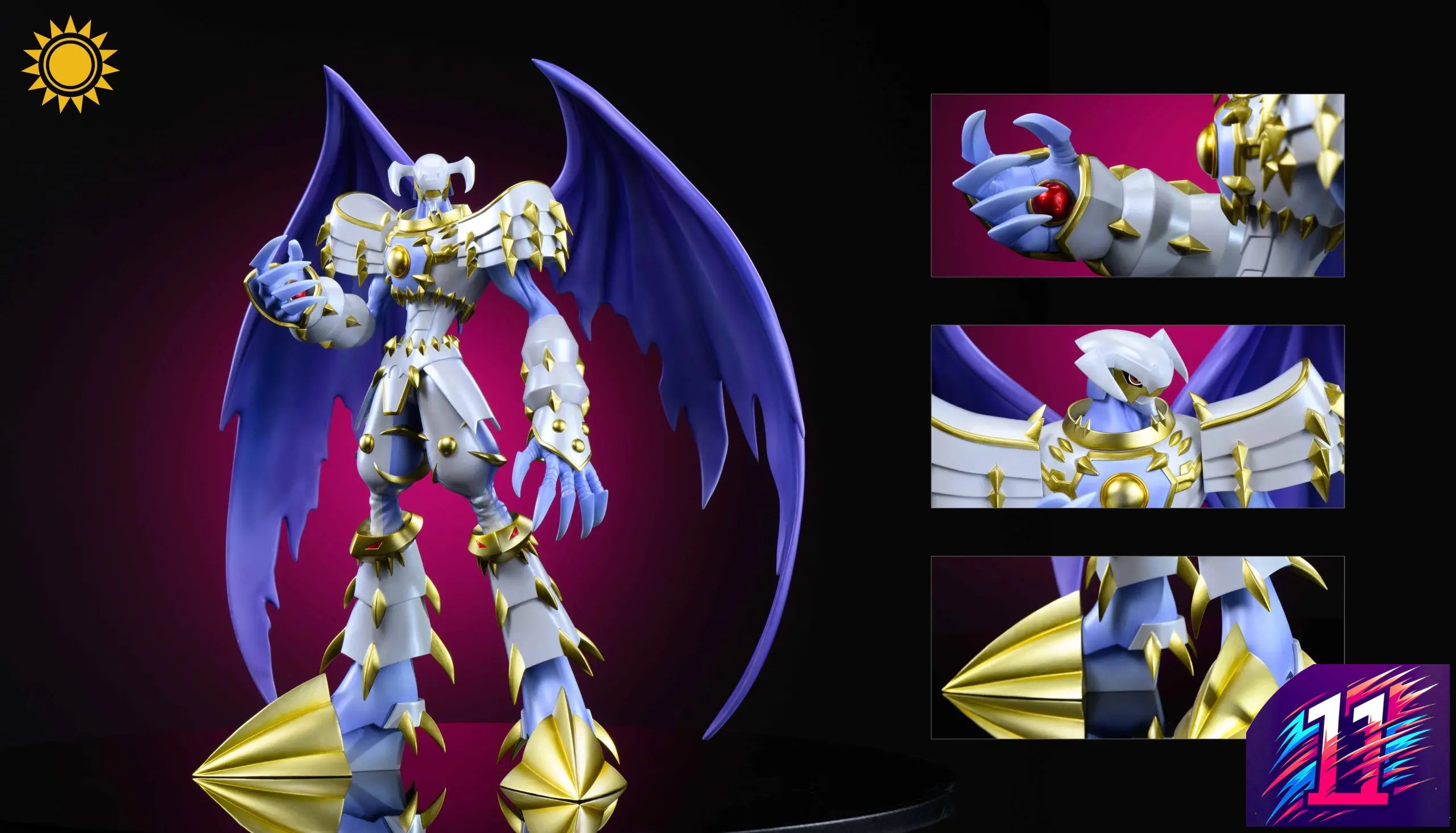Sun Toys Studio - Lord Knightmon X Dynasmon Digimon