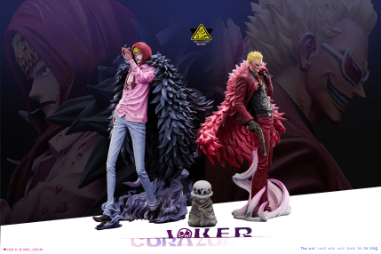Super Bomb Studio - One Piece Donquixote Doflamingo & Donquixote Rosinante & Childhood Trafalgar D. Water Law Super Bomb Studio - One Piece Donquixote Doflamingo & Donquixote Rosinante & Childhood Trafalgar D. Water Law