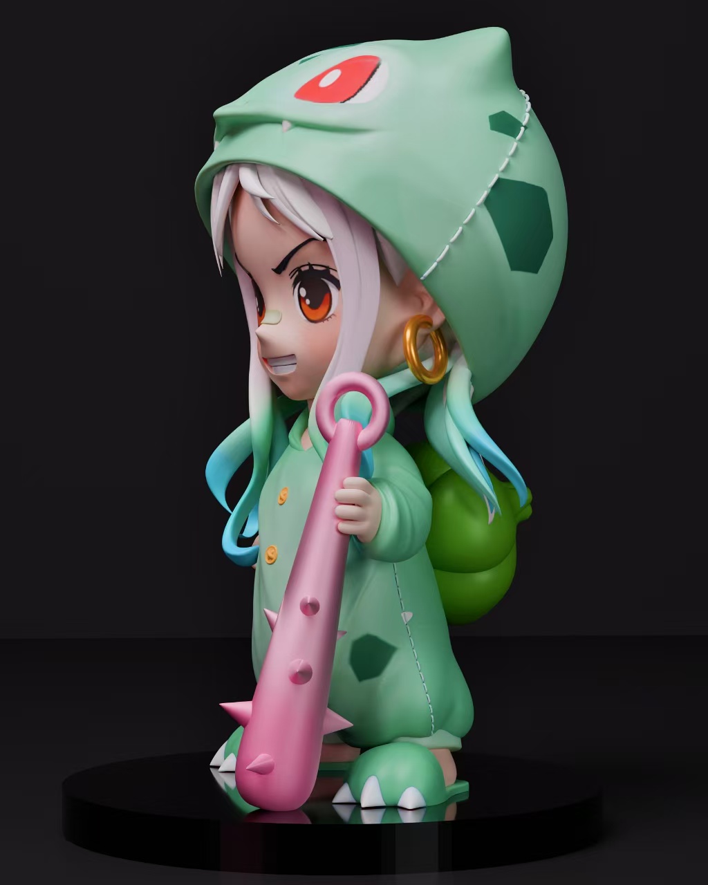 Super Guai Studio - One Piece Yamato cos Bulbasaur