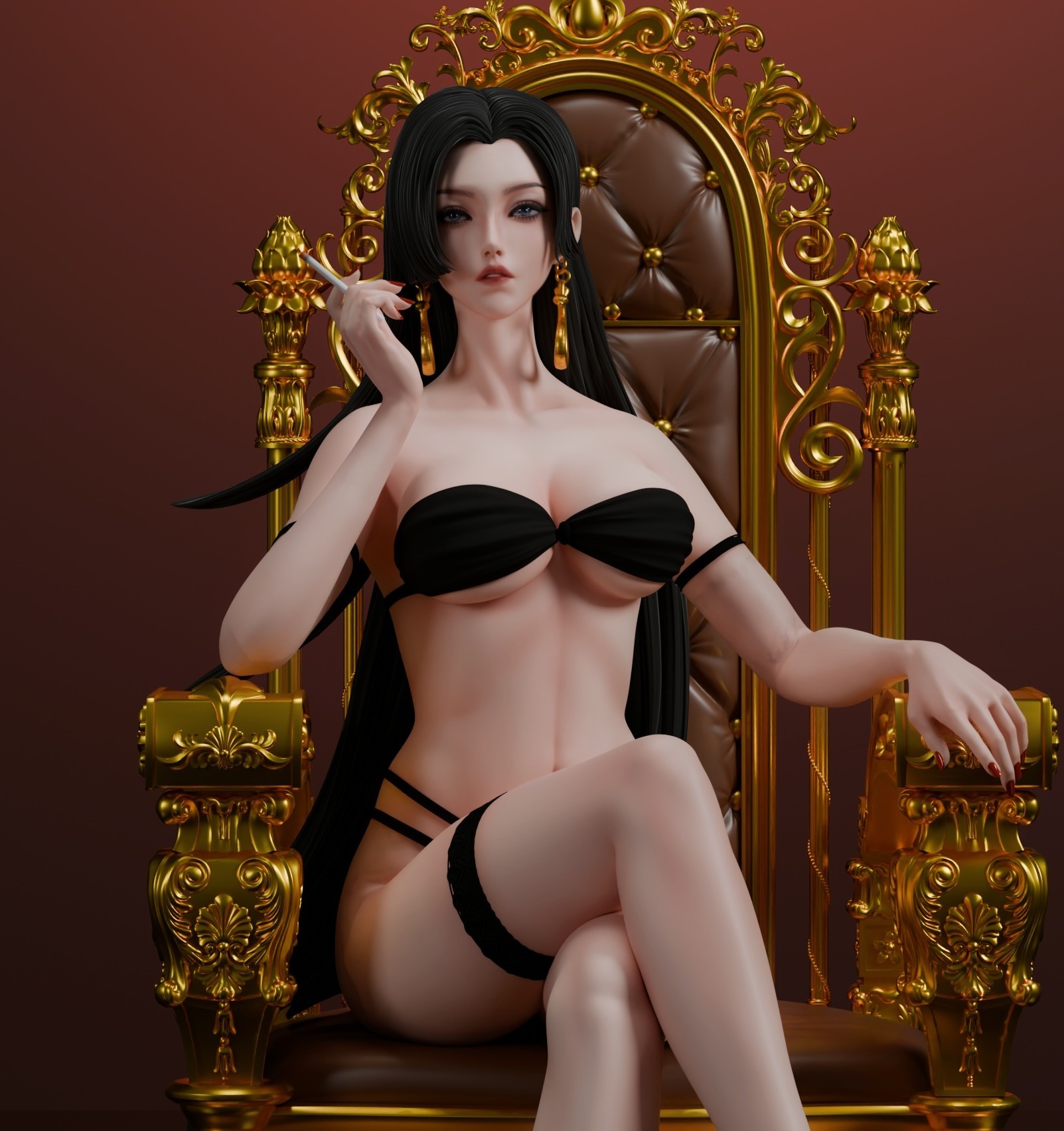 Super guai Studio - One Piece Boa Hancock queen