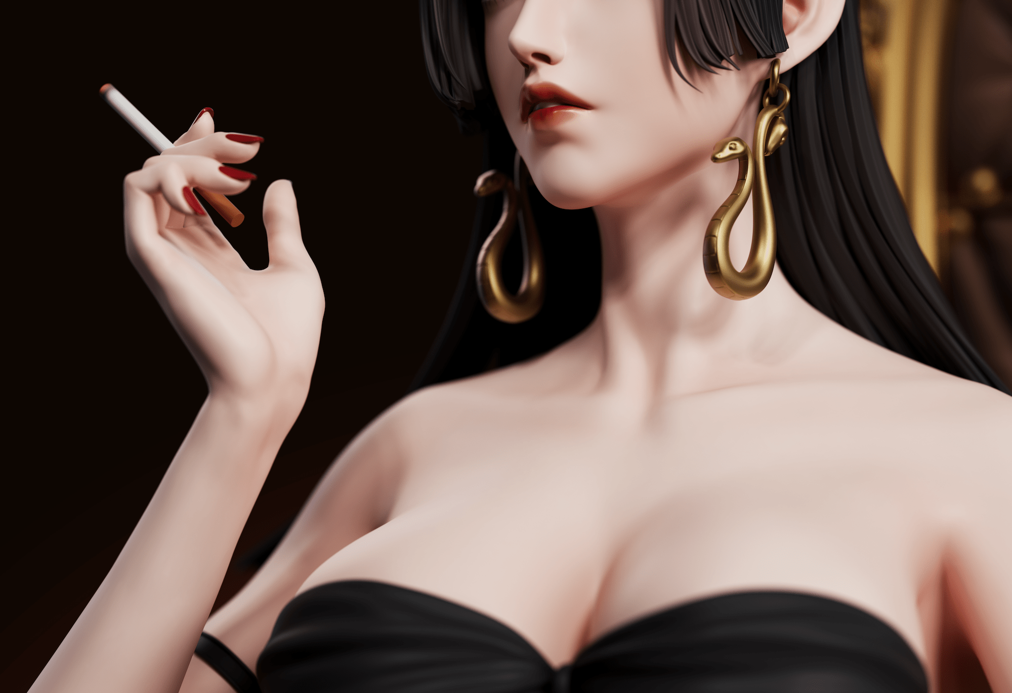 Super guai Studio - One Piece Boa Hancock queen