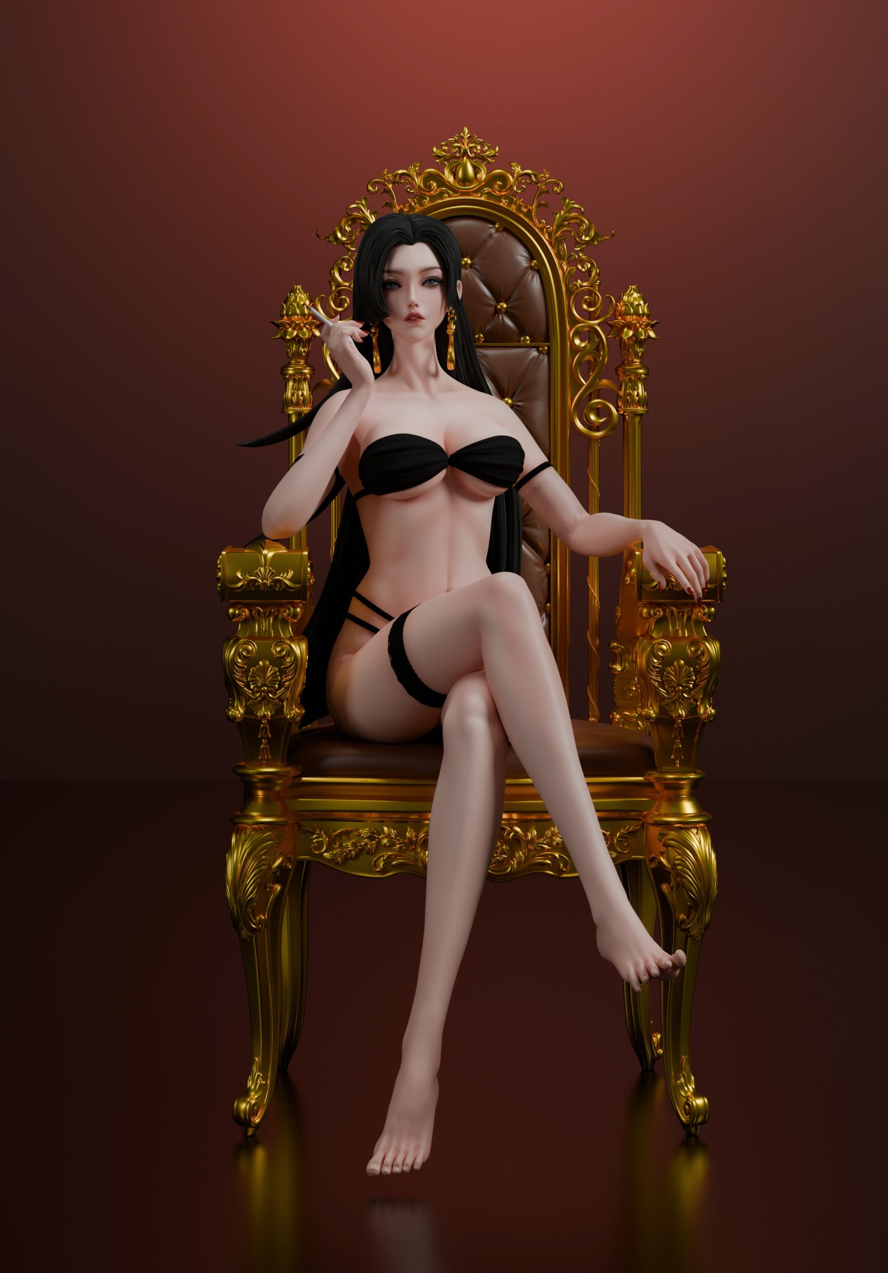 Super guai Studio - One Piece Boa Hancock queen