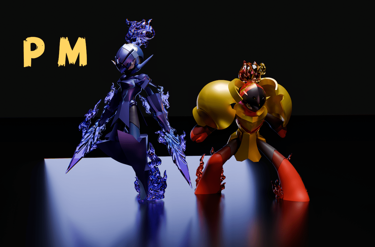 PM Studio - Pokémon 1/20 Charcadet & Armarouge & Ceruledge