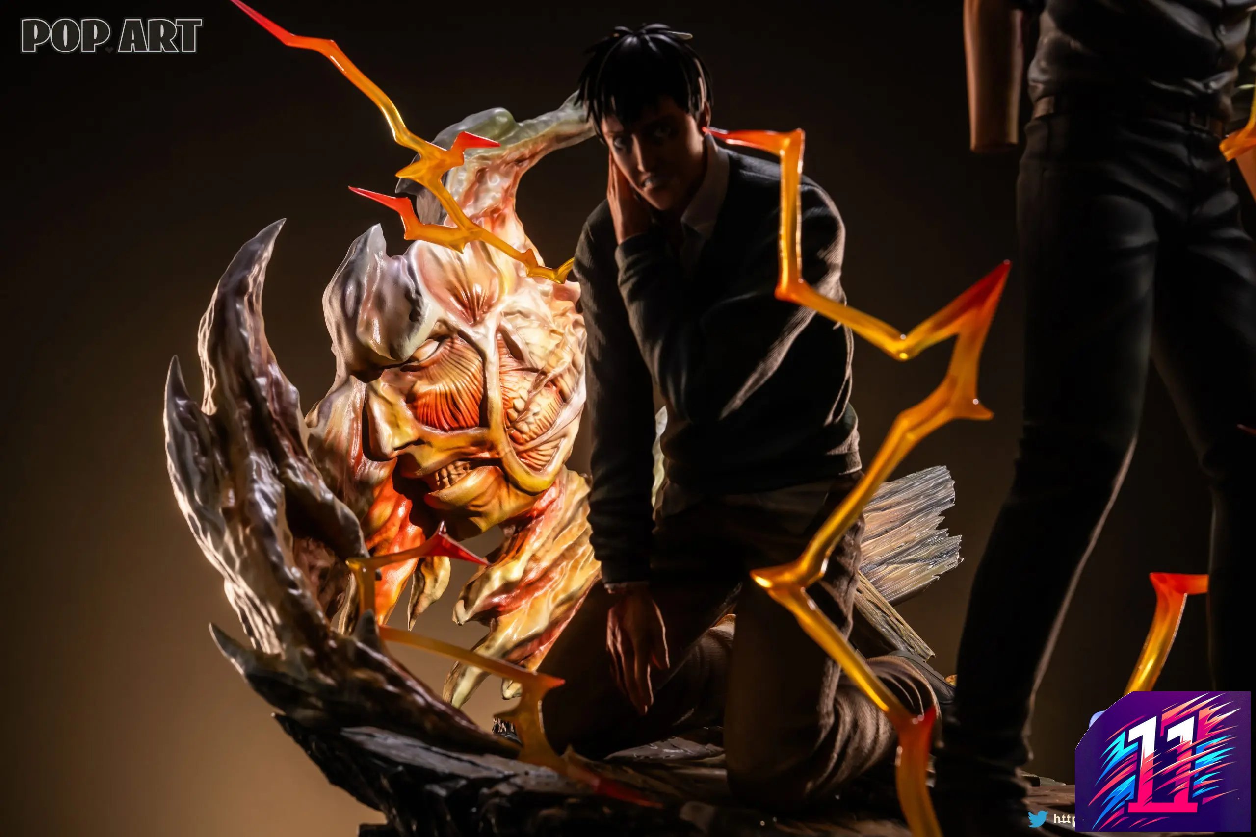 POP.ART Studio - Character Arc #003 Reiner Braun X Bertolt Hoover Attack on Titan