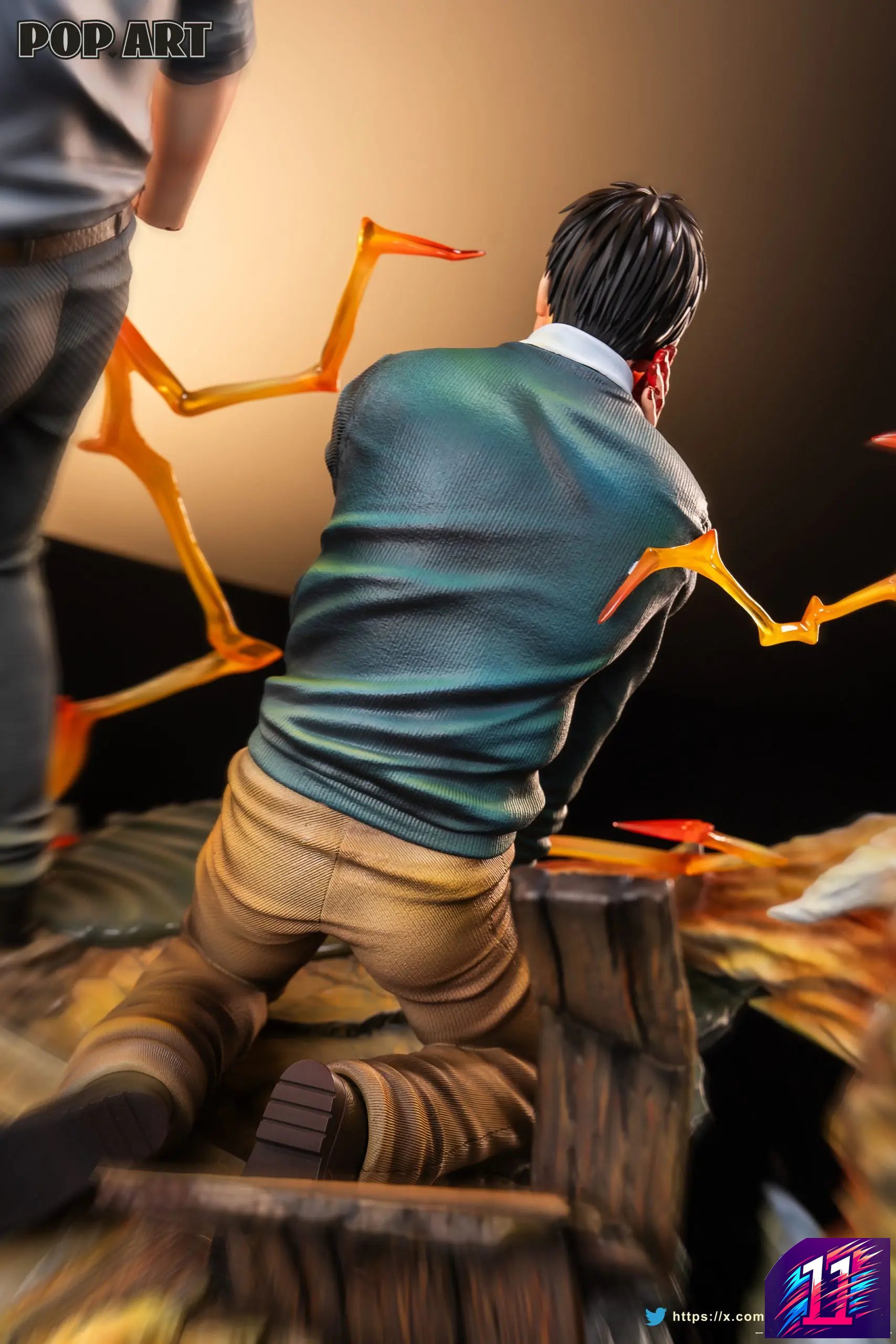 POP.ART Studio - Character Arc #003 Reiner Braun X Bertolt Hoover Attack on Titan