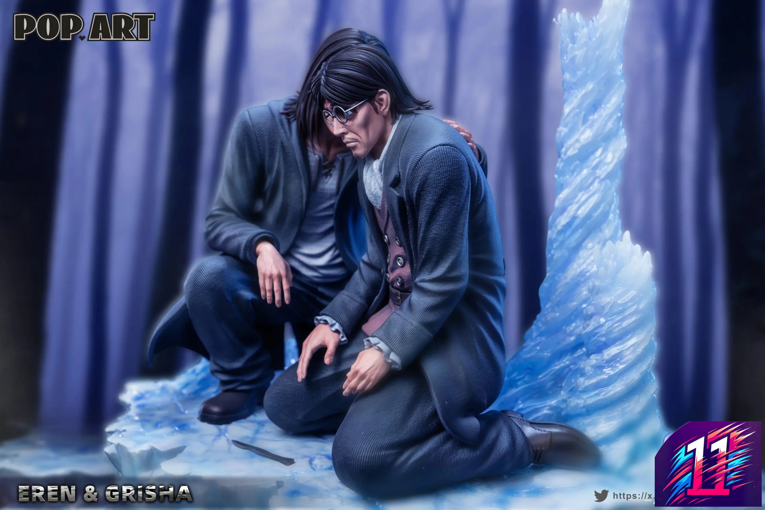 POP.ART Studio - Eren X Grisha Attack on Titan