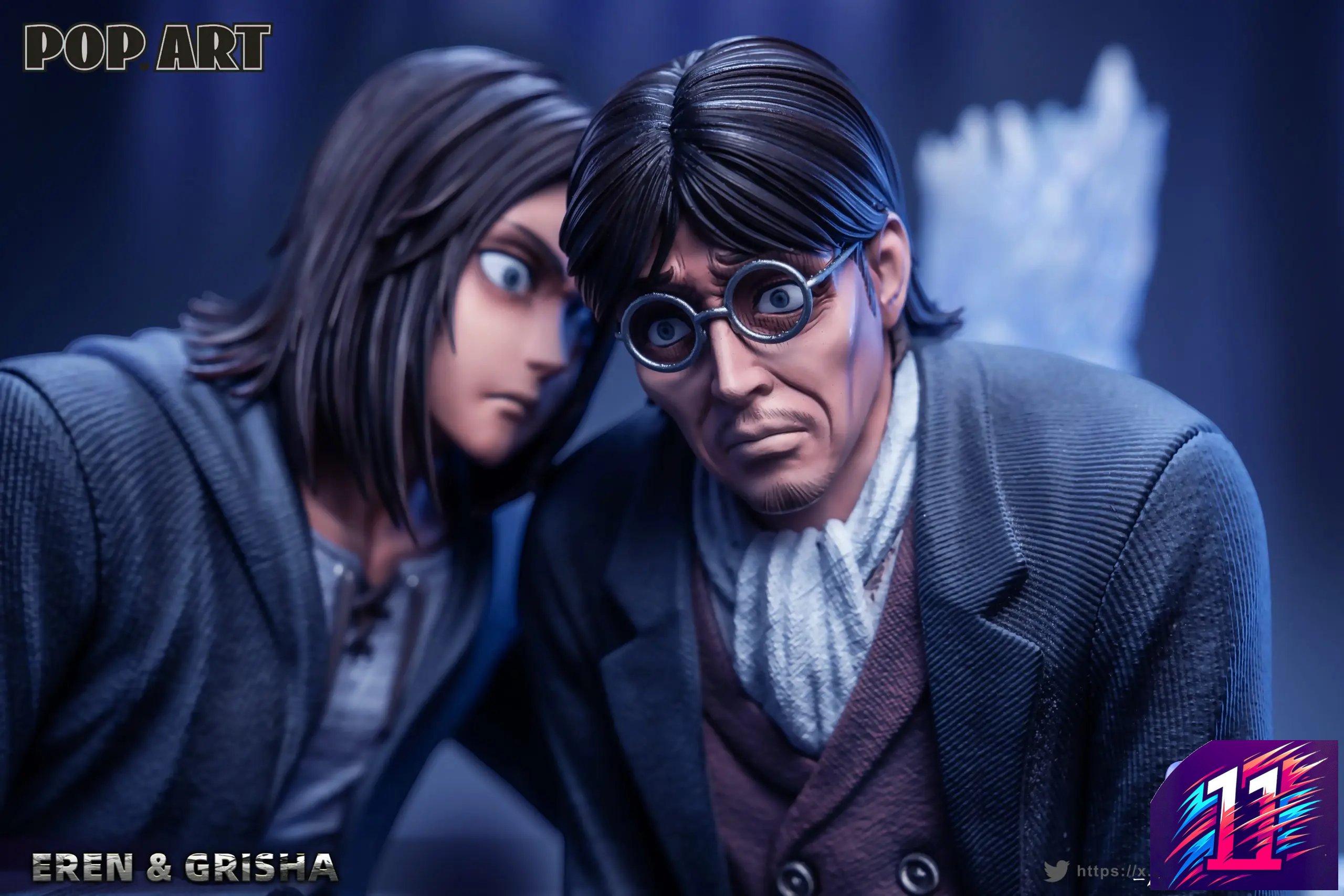 POP.ART Studio - Eren X Grisha Attack on Titan