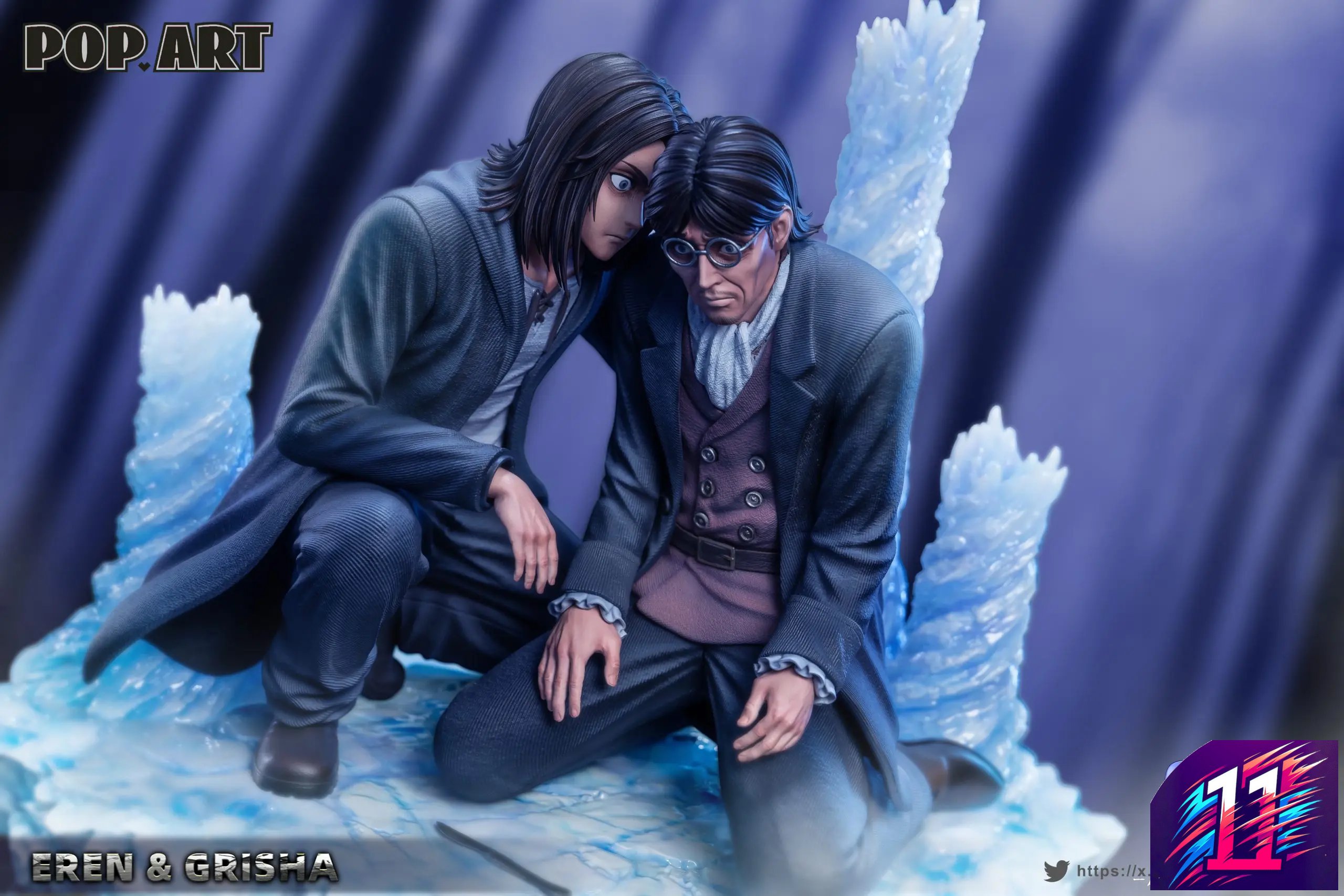 POP.ART Studio - Eren X Grisha Attack on Titan