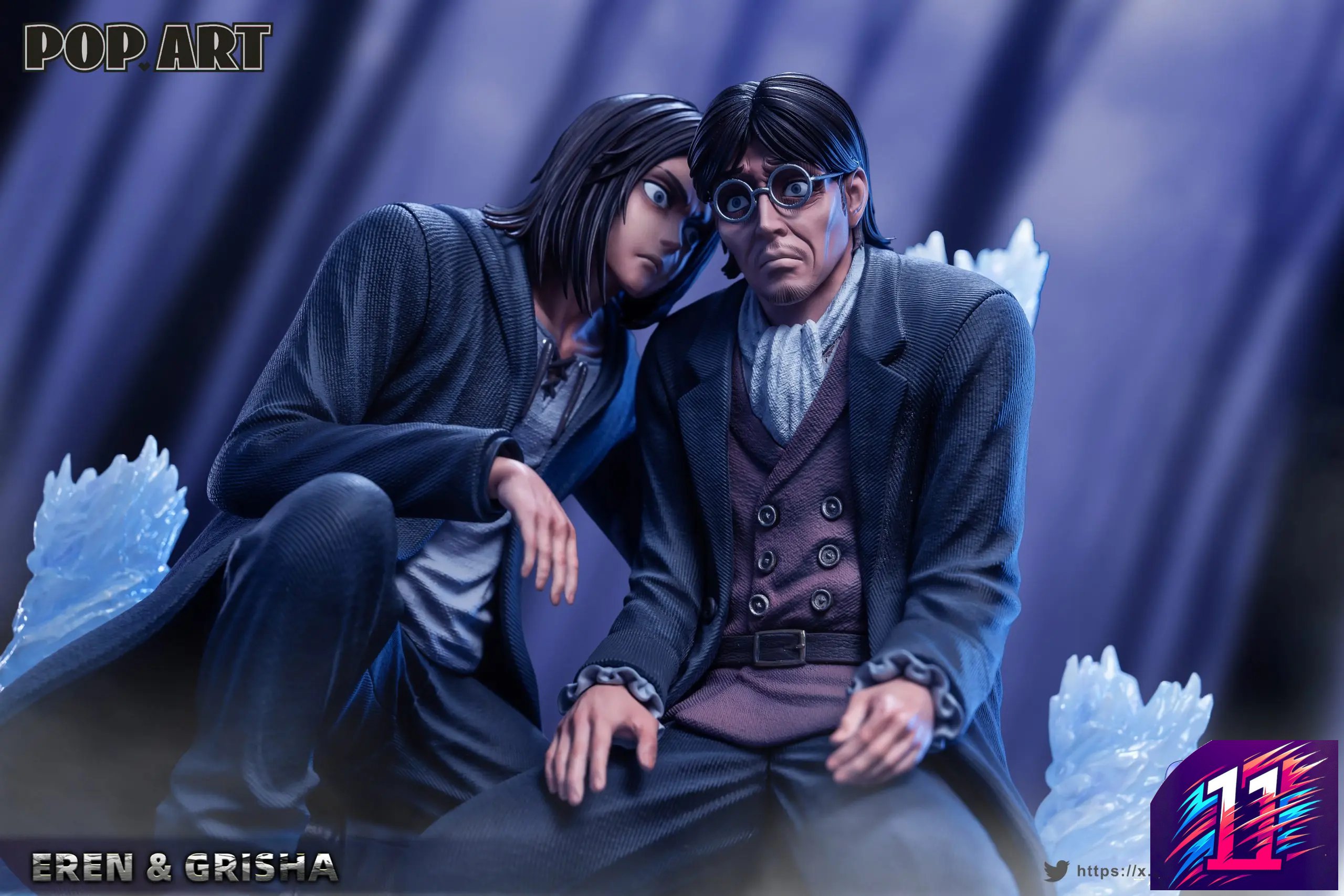 POP.ART Studio - Eren X Grisha Attack on Titan