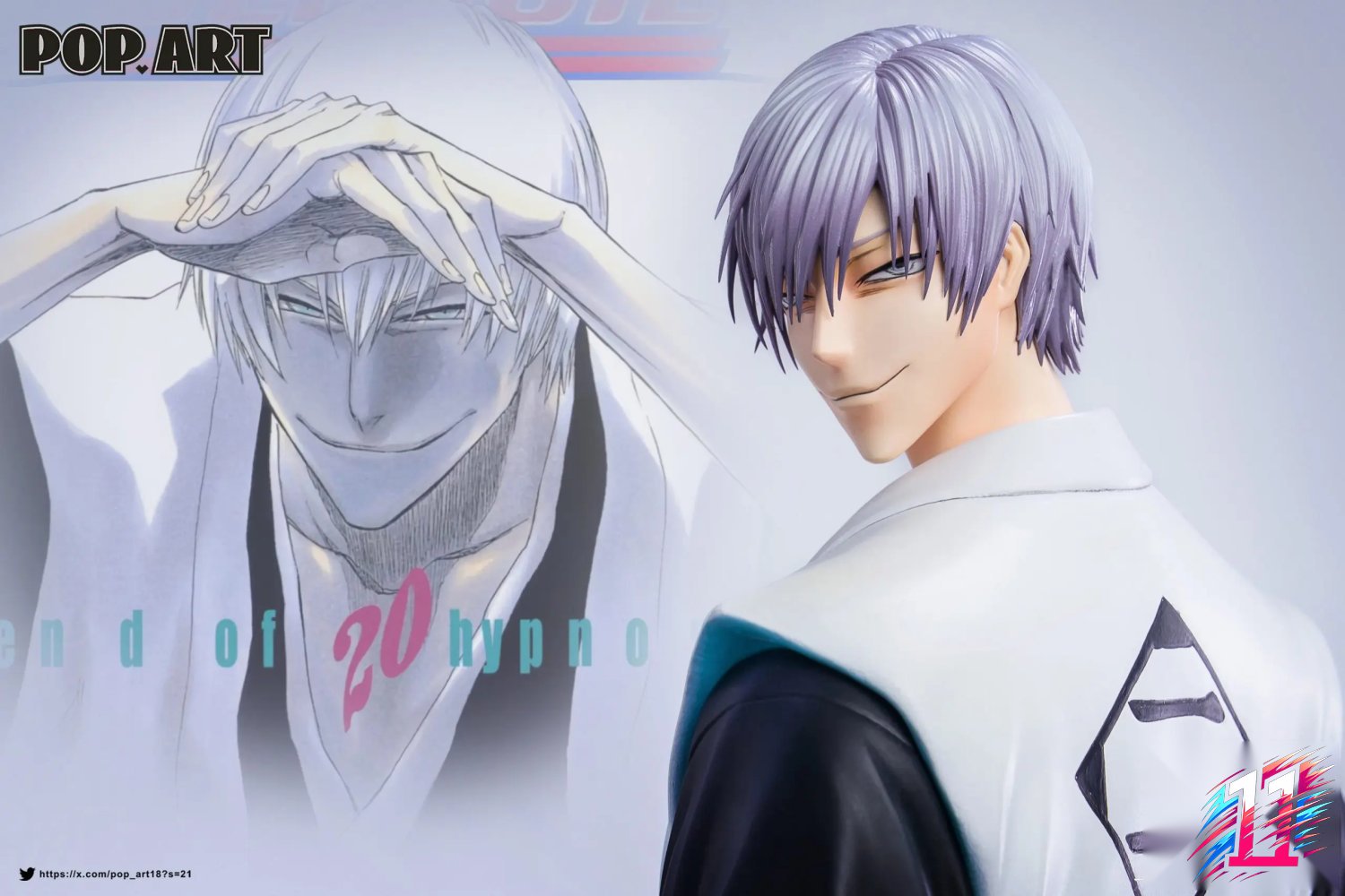 POP.ART Studio - Soul Society Arc Gin Ichimaru Bleach