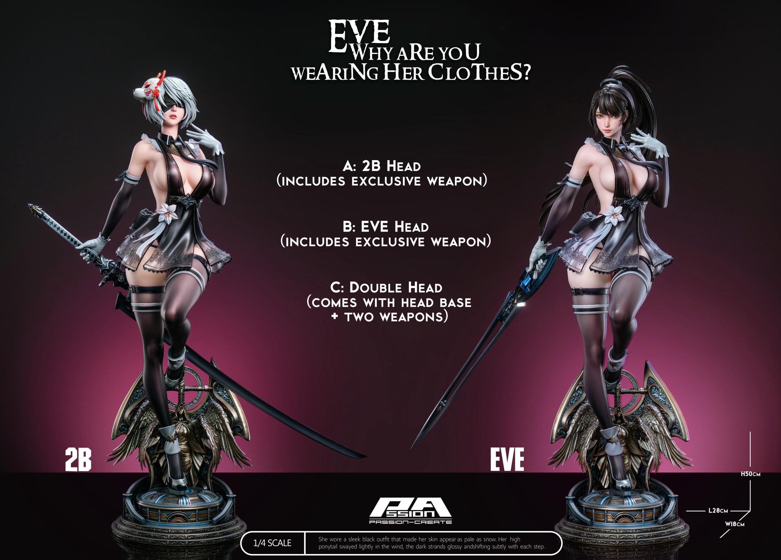 PA Create Studio - Stellar Blade Eve cos YoRHa No.2 Type B