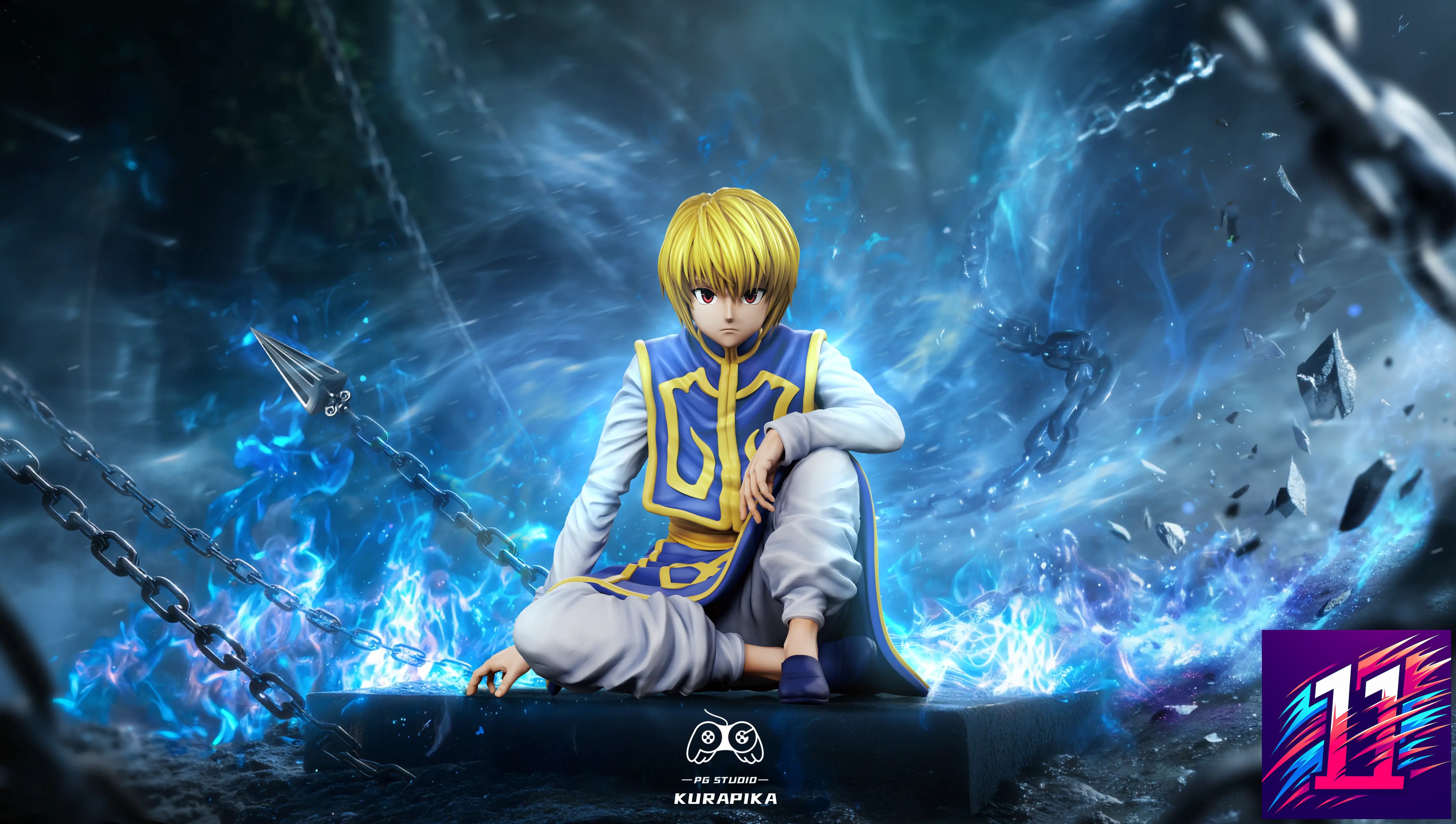 PG Studio - Hunter × Hunter Sitting Leorio & Curarpikt
