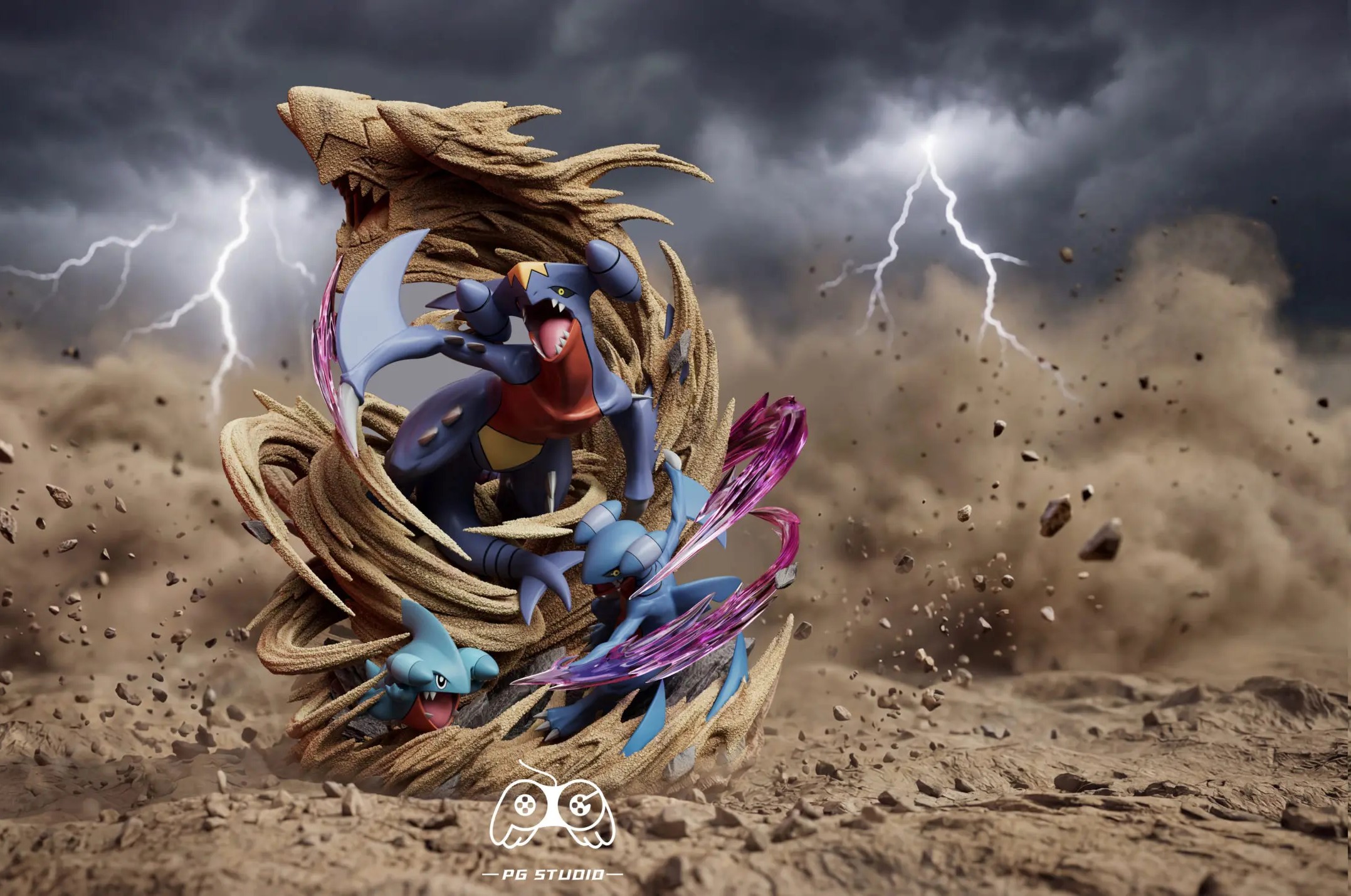 PG Studio - Pseudo Legendary Series Garchomp Pokémon
