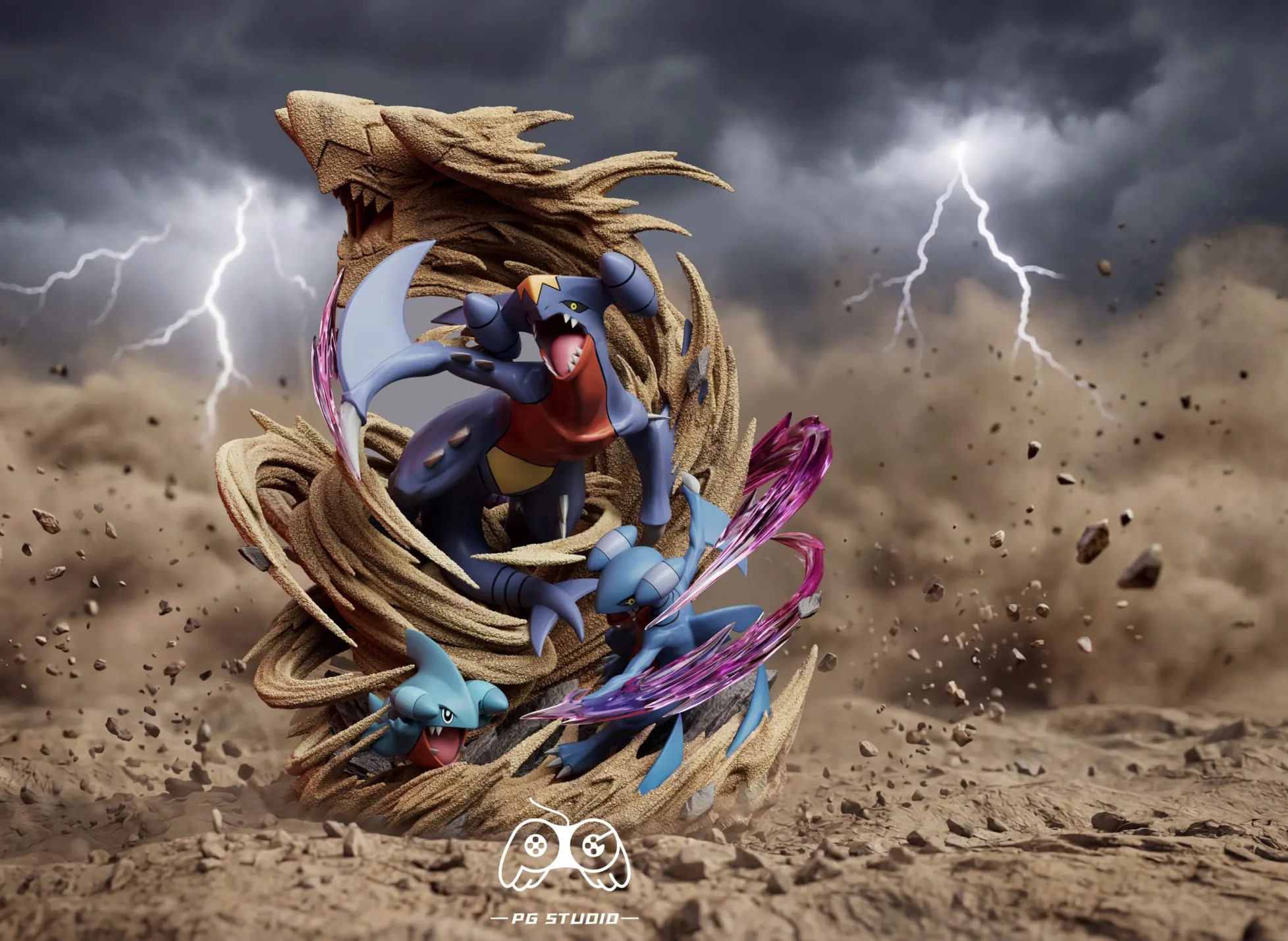 PG Studio - Pseudo Legendary Series Garchomp Pokémon