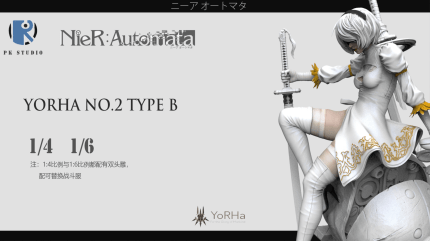 PK Studio - NieR:Automata 2B Figure Female Sculpture gk PK Studio - NieR:Automata 2B Figure Female Sculpture gk