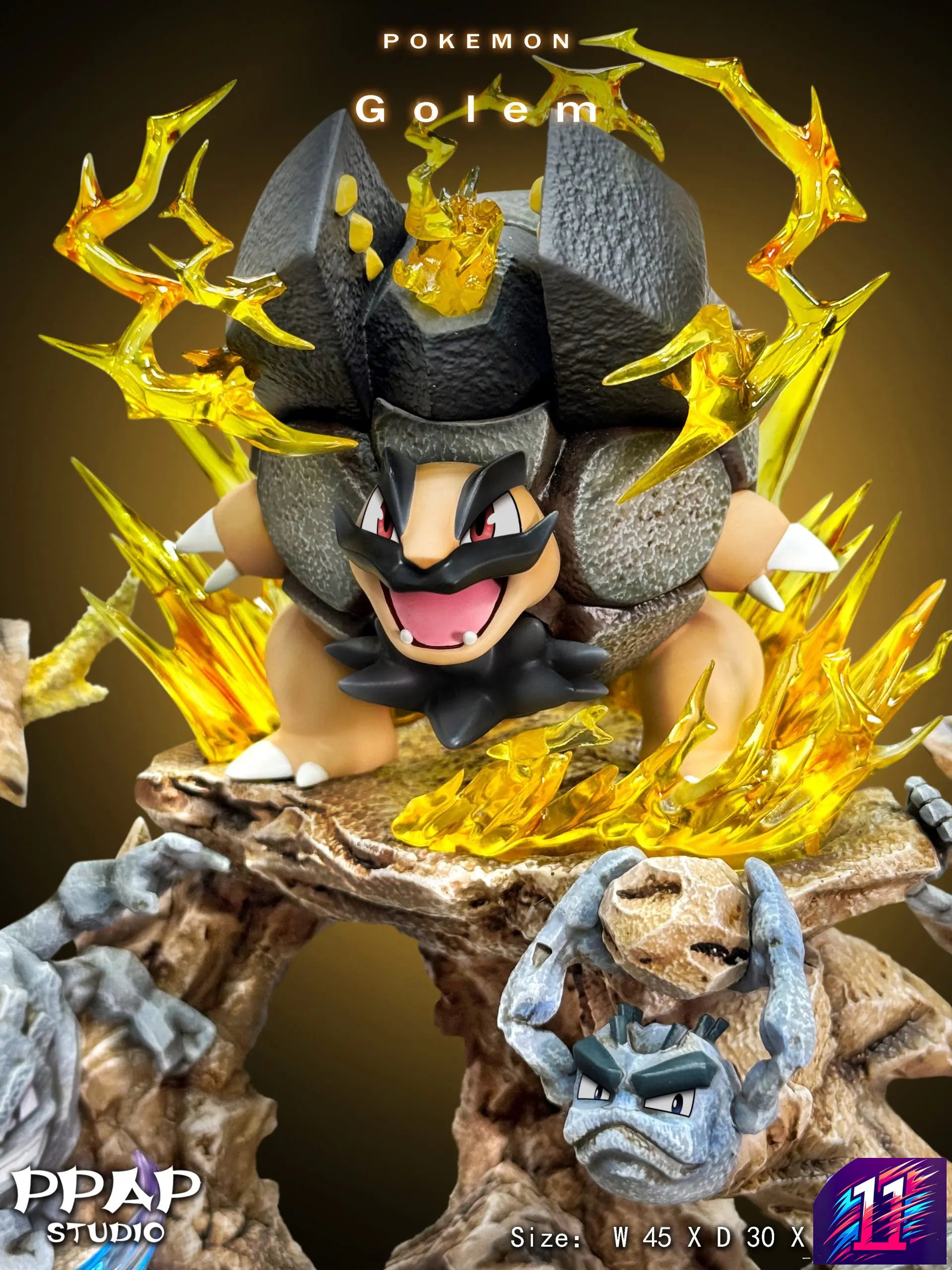 PPAP Studio - Golem Family Evolution Set Pokémon