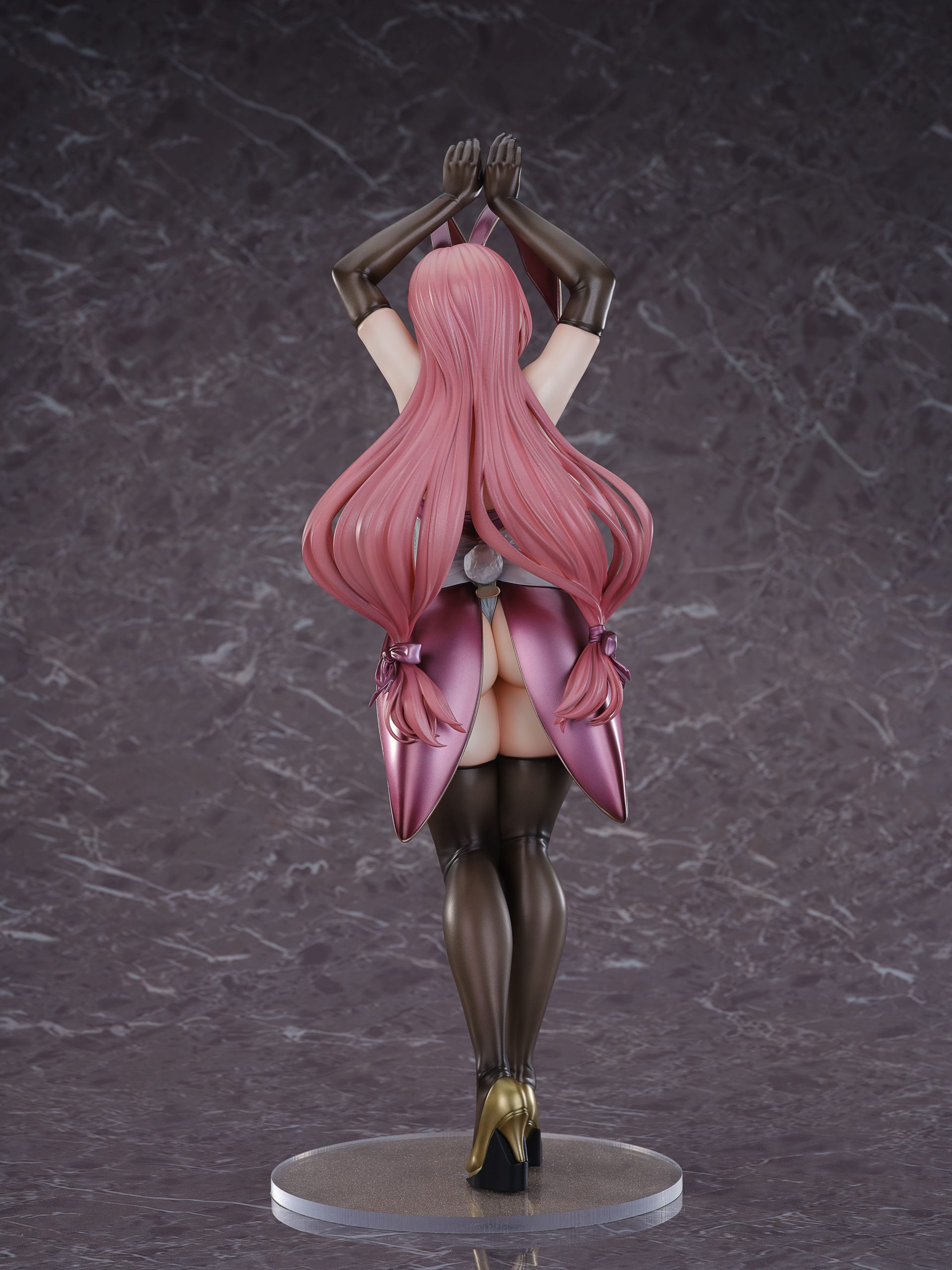 PURE Studio & OEKAKIZUKI 1/5 Scale Bar Bunny (Pink)