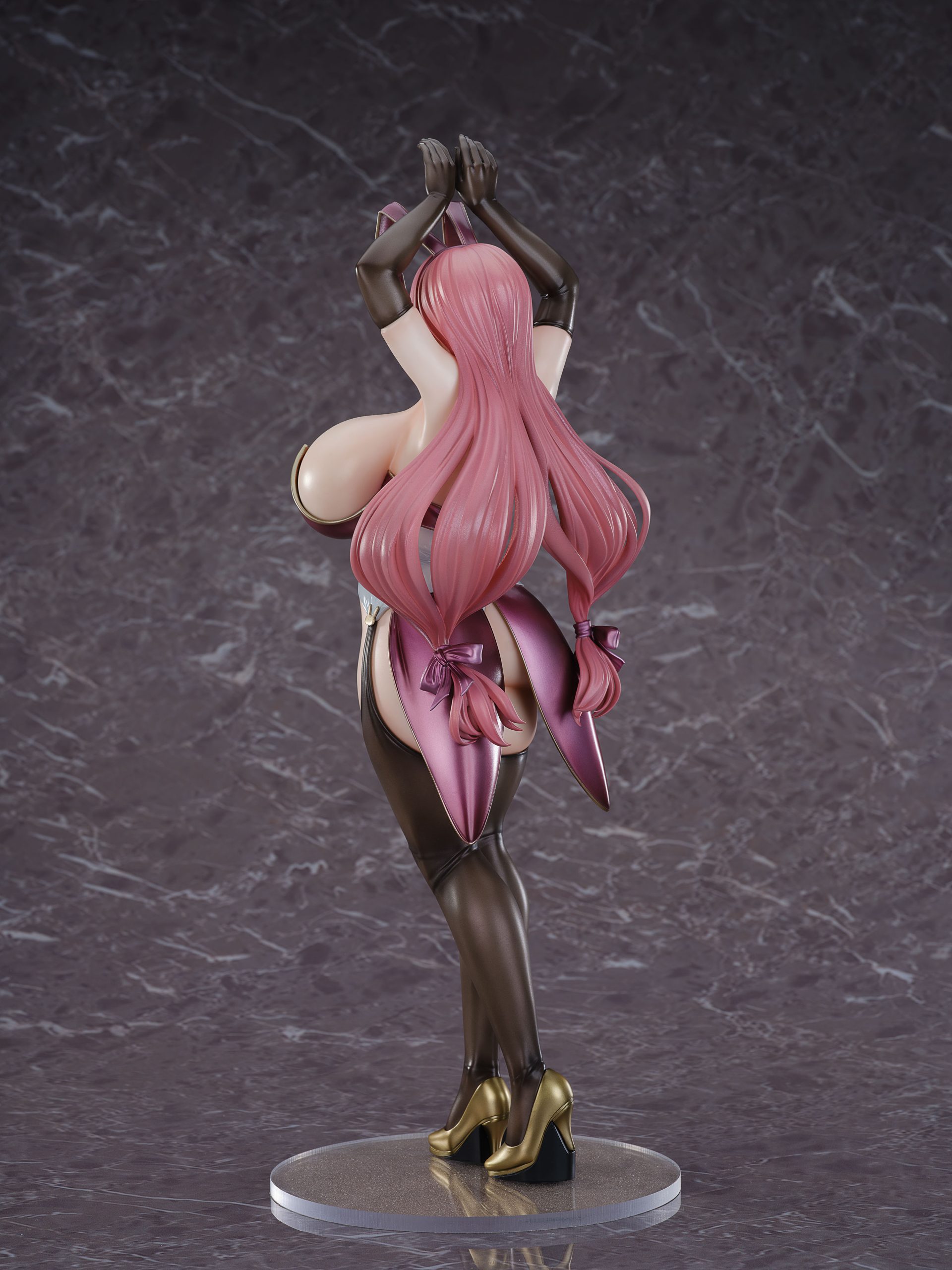 PURE Studio & OEKAKIZUKI 1/5 Scale Bar Bunny (Pink)