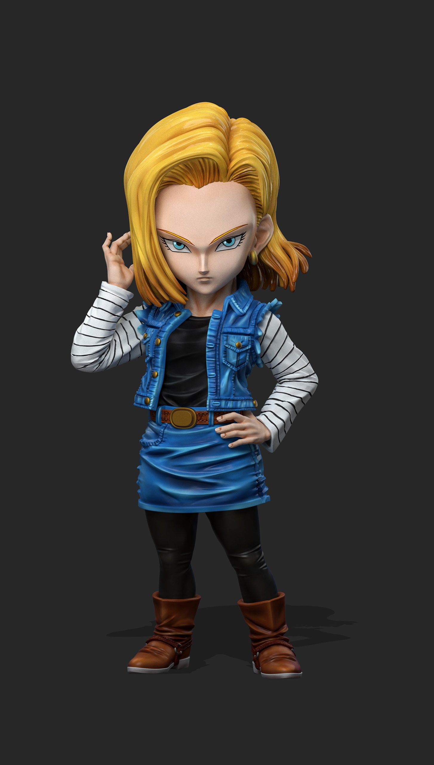 Power Studio - Dragon Ball Android 18