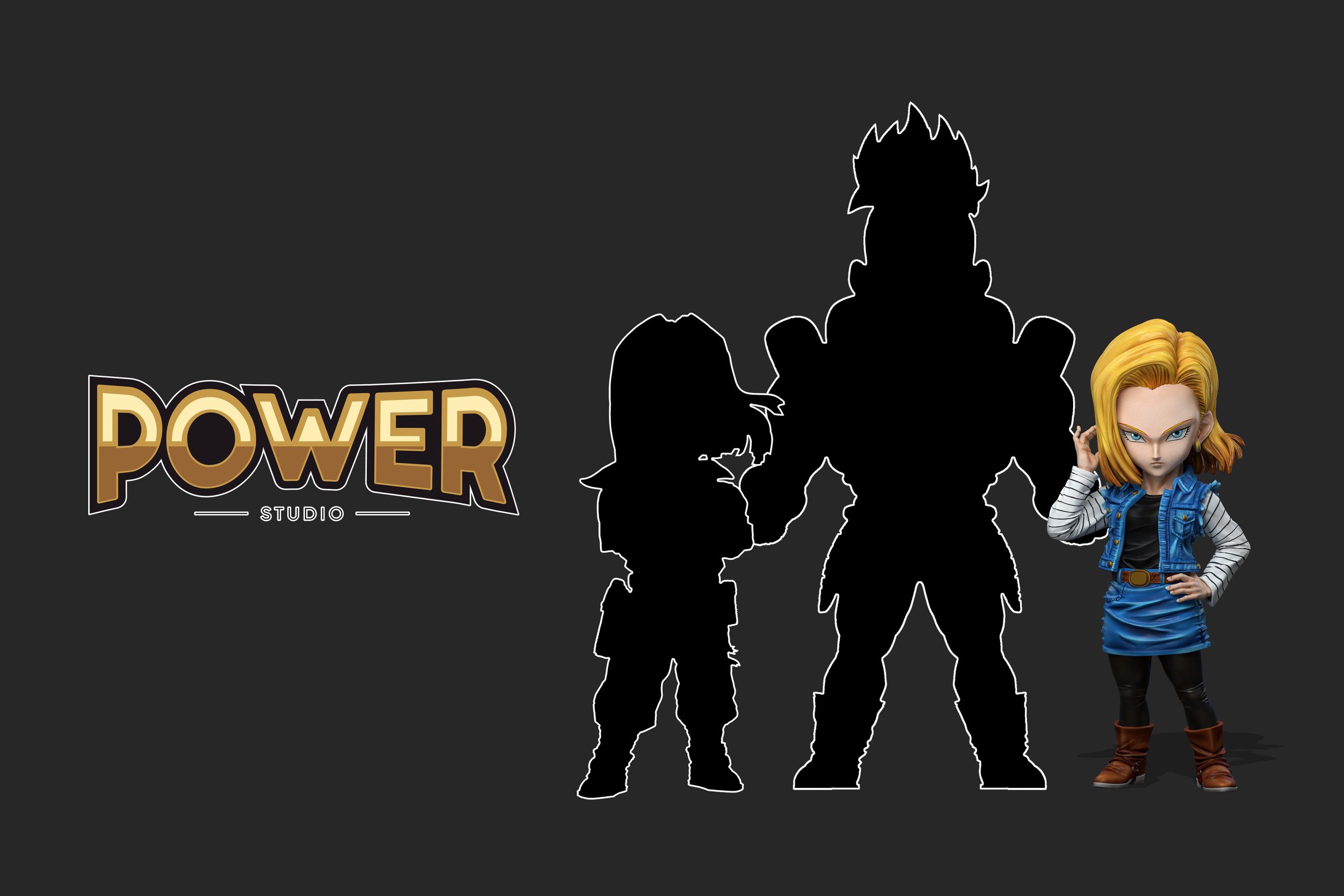 Power Studio - Dragon Ball Android 18
