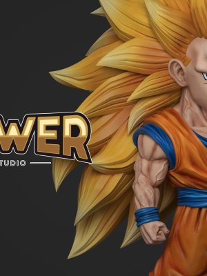 Power Studio - Dragon Ball Super Saiyan 3 Goku Power Studio - Dragon Ball Super Saiyan 3 Goku