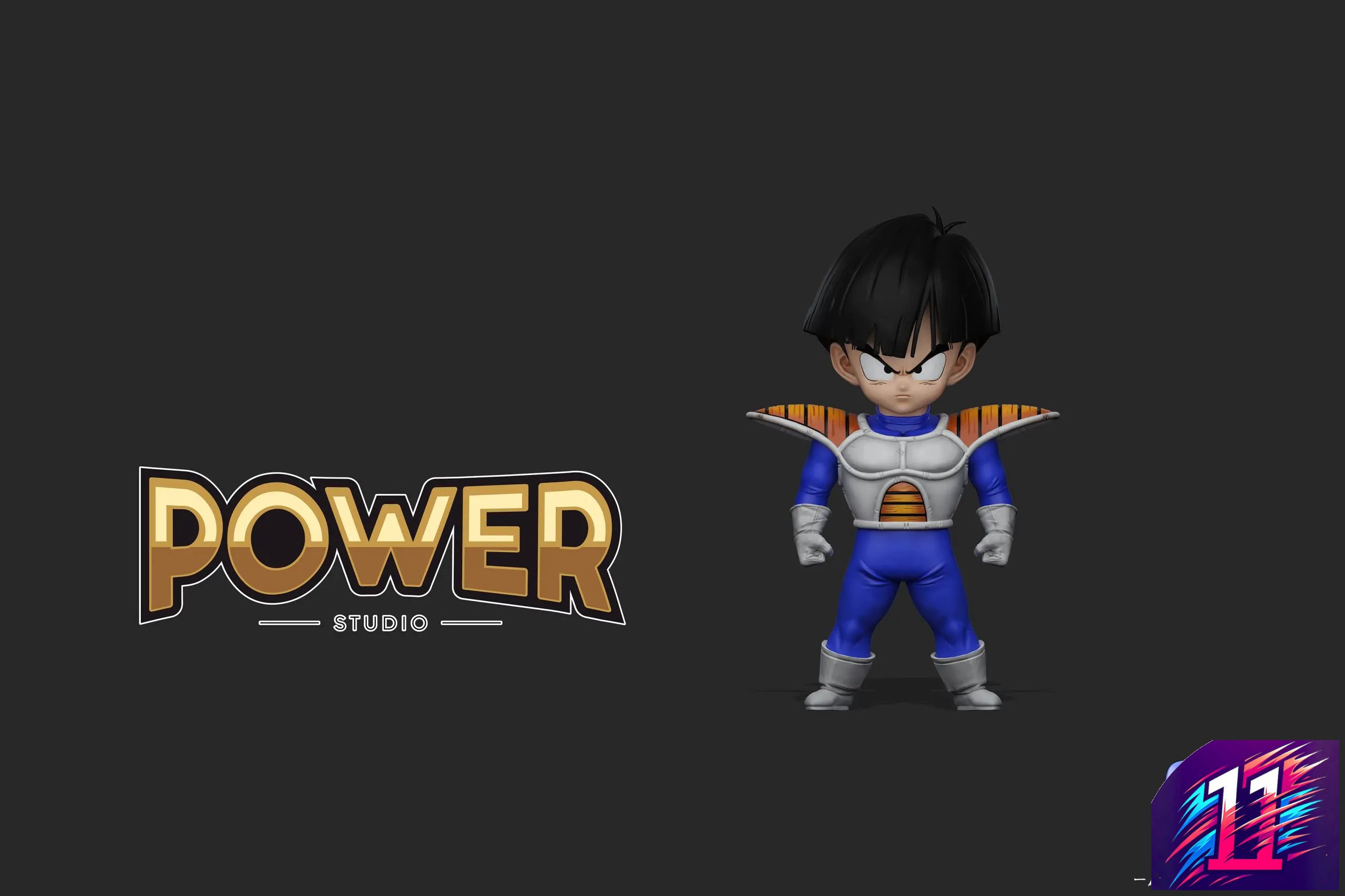 Power Studio - Kuririn X Son Gohan Dragon Ball