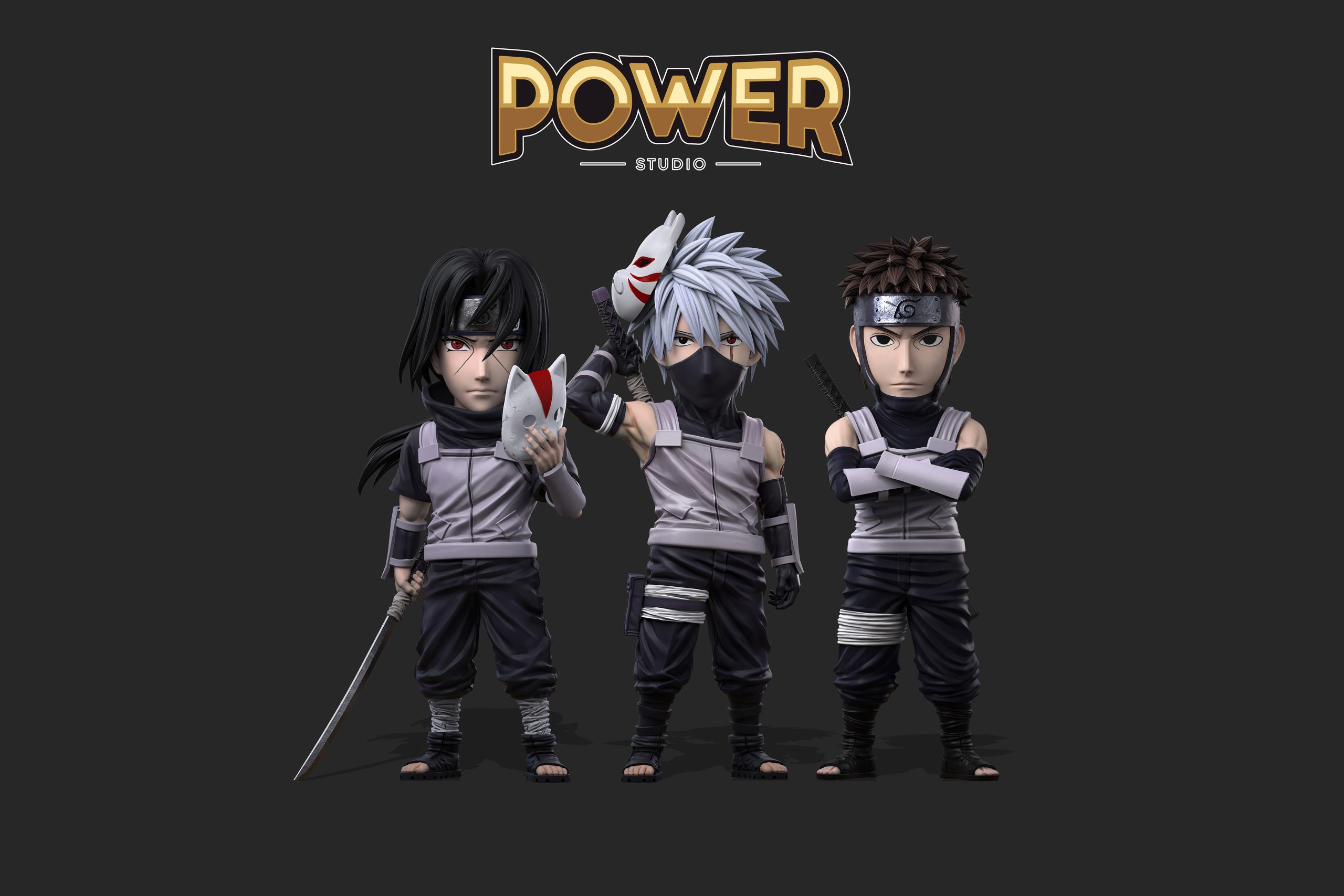 Power Studio - Naruto Anbu Yamato