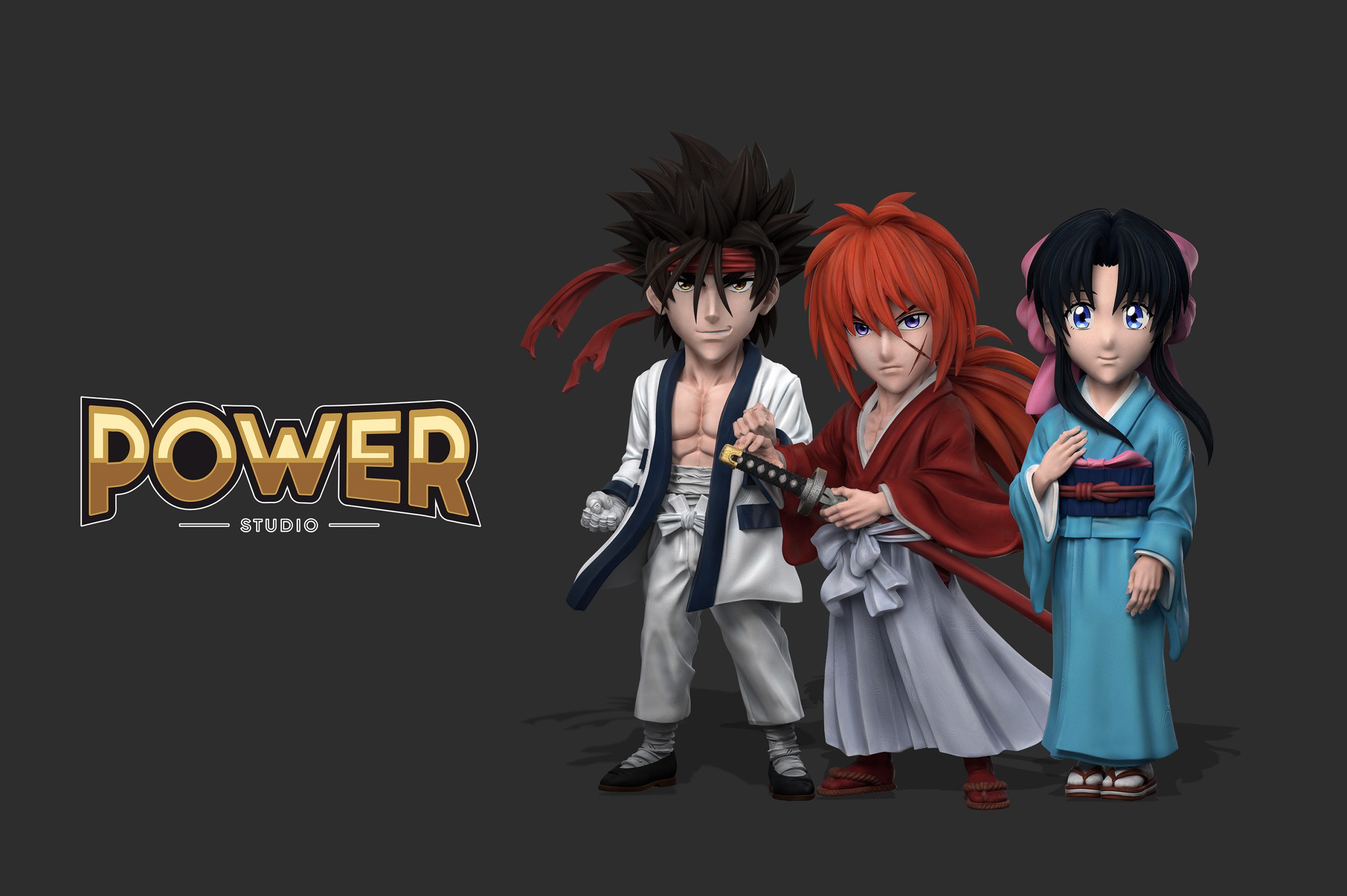 Power Studio - Rurouni Kenshin Sagara Sanosuke