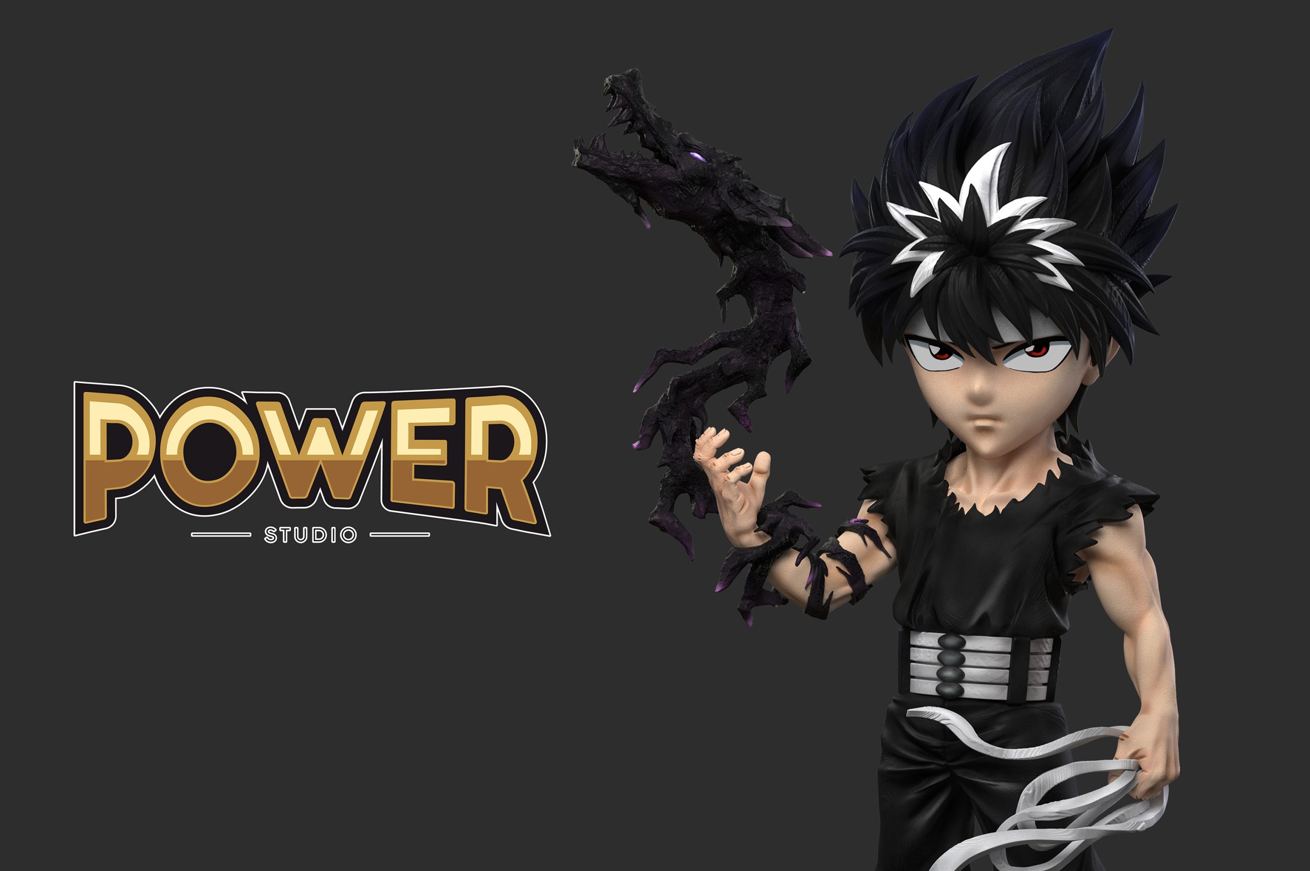 Power Studio - Yu Yu Hakusho Dragon of the Darkness Flame Hiei