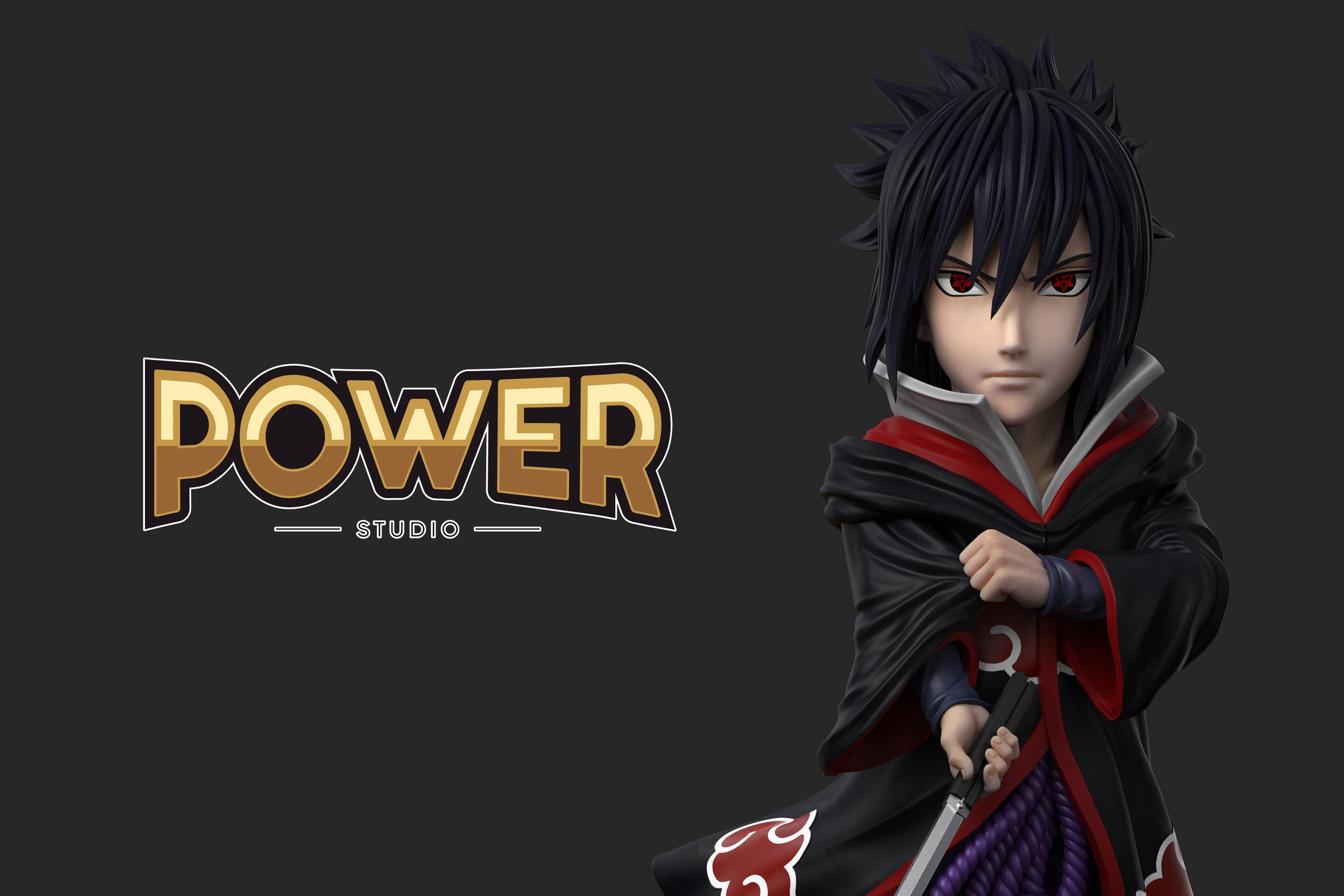 Power studio - Naruto WCF Hawk/Snake Uchiha Sasuke