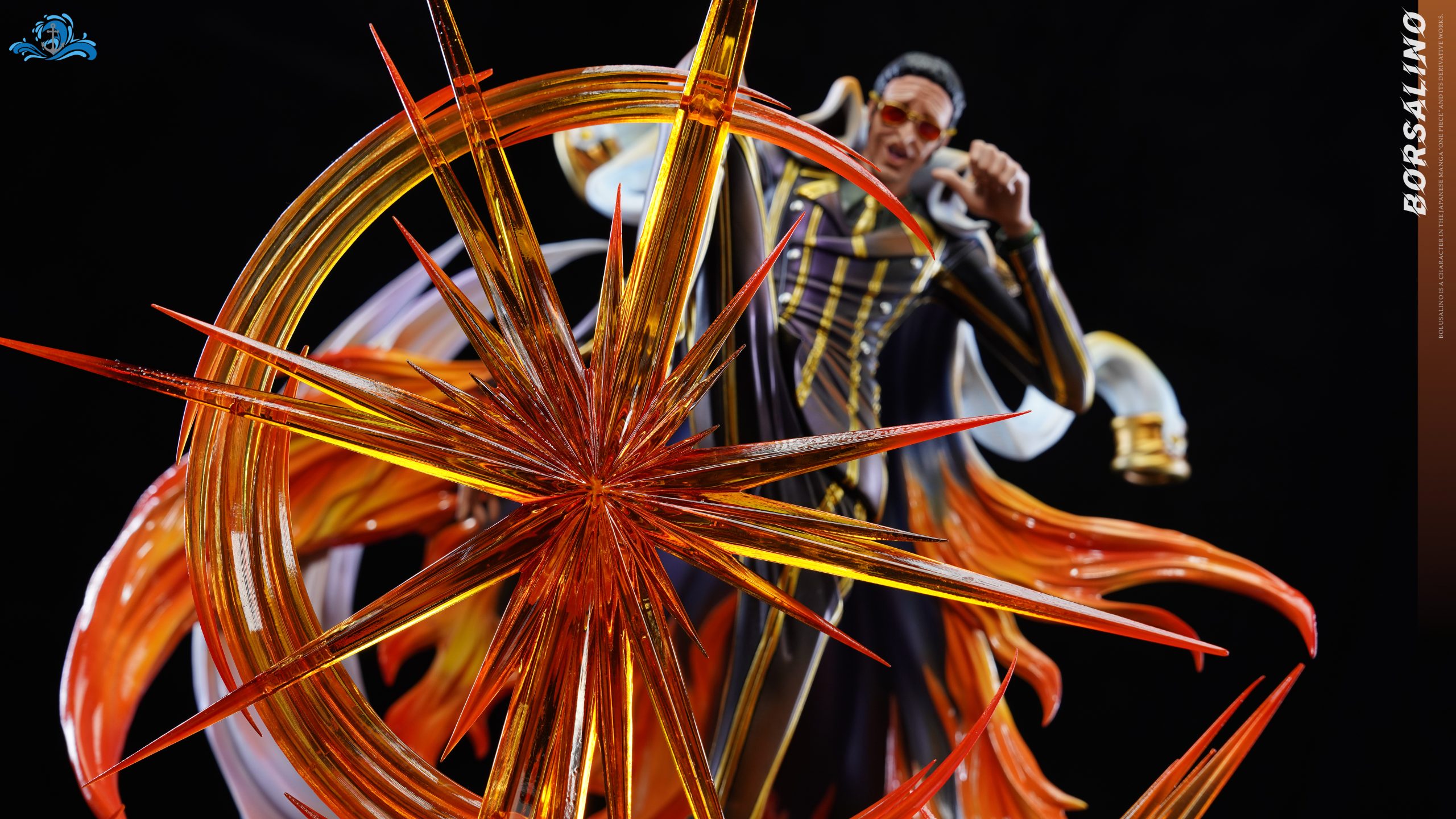 Po Lang Studio - One Piece Marines Three Admirals Kizaru Borsalino