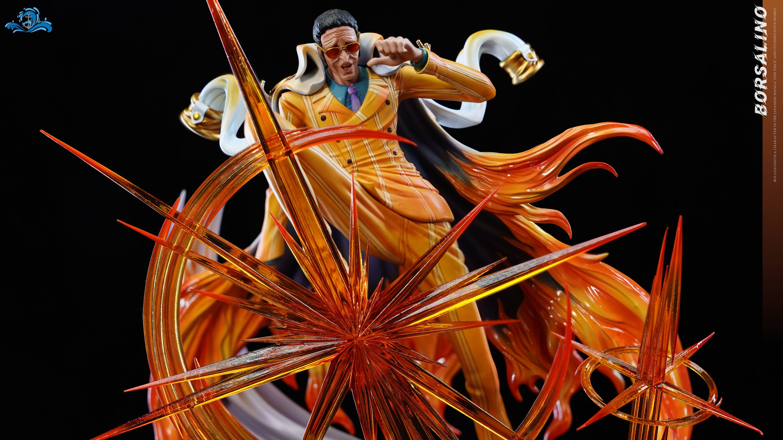 Po Lang Studio - One Piece Marines Three Admirals Kizaru Borsalino