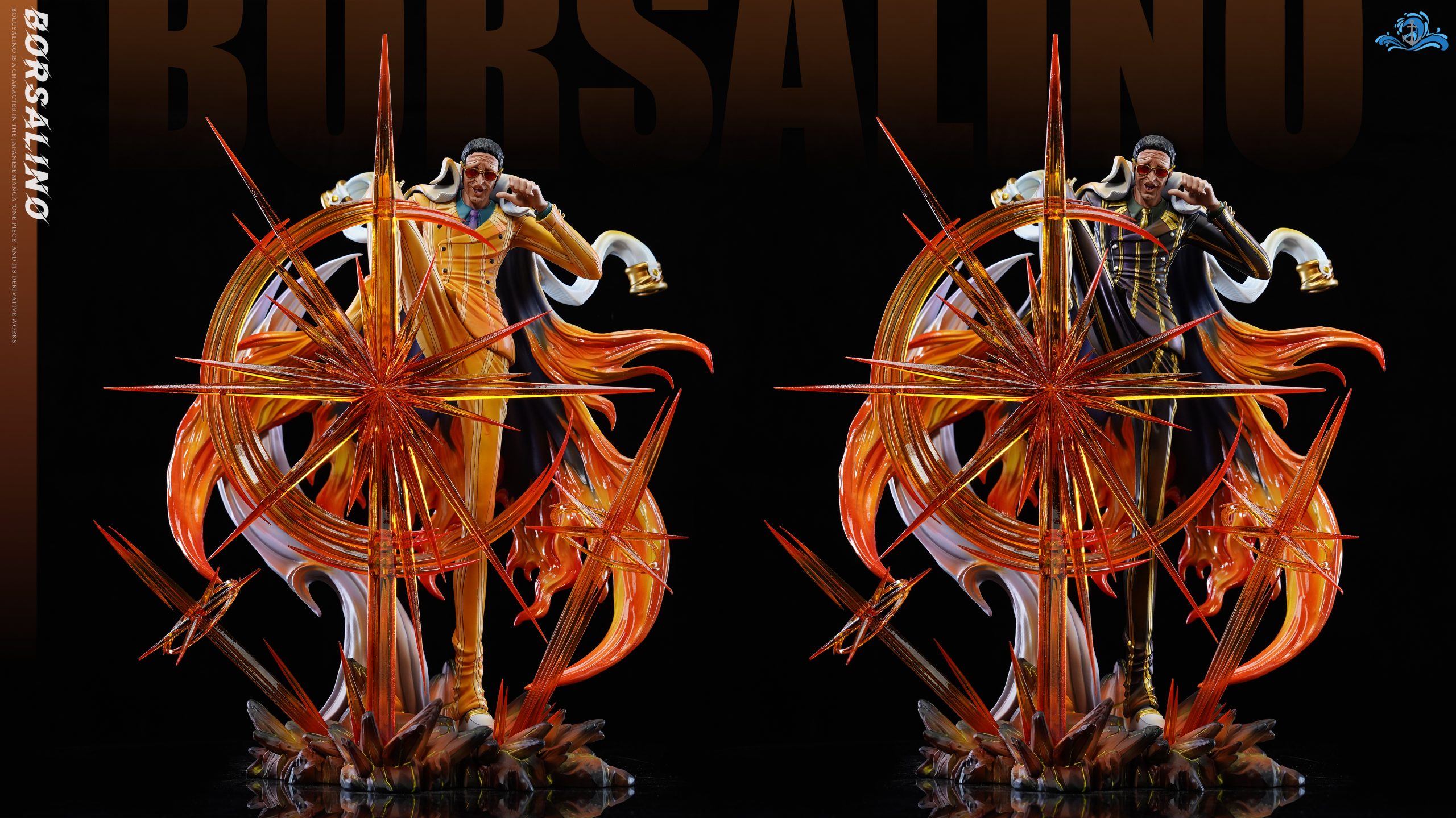 Po Lang Studio - One Piece Marines Three Admirals Kizaru Borsalino