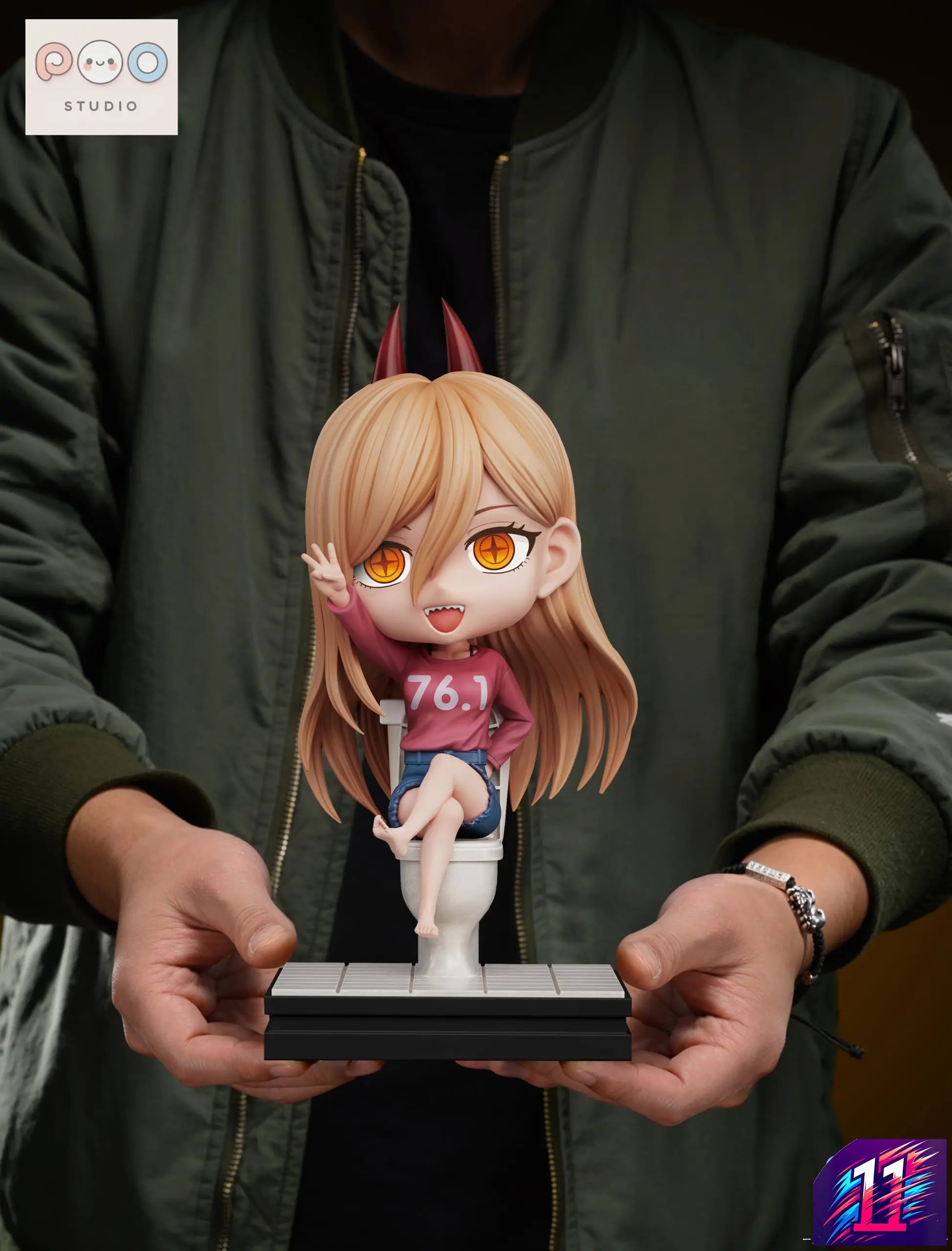 Popo Studio - Chibi Figure Power Tabletop Chainsaw Man