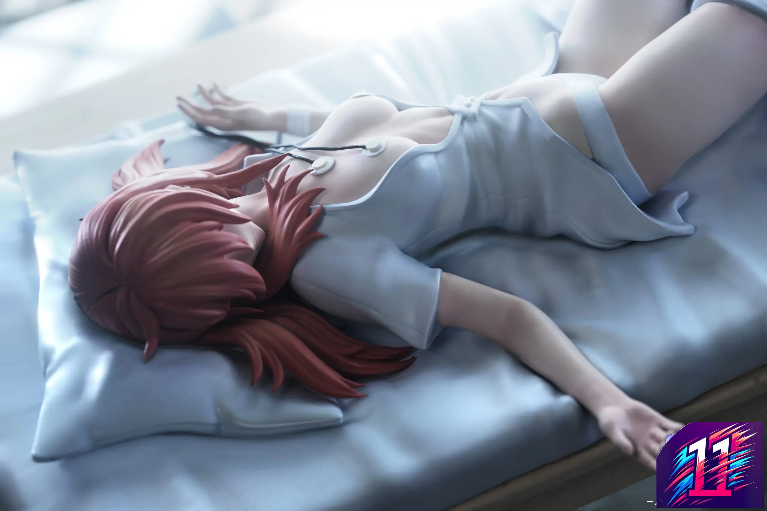 Pepeho Studio - Asuka on the Hospital Bed Neon Genesis Evangelion