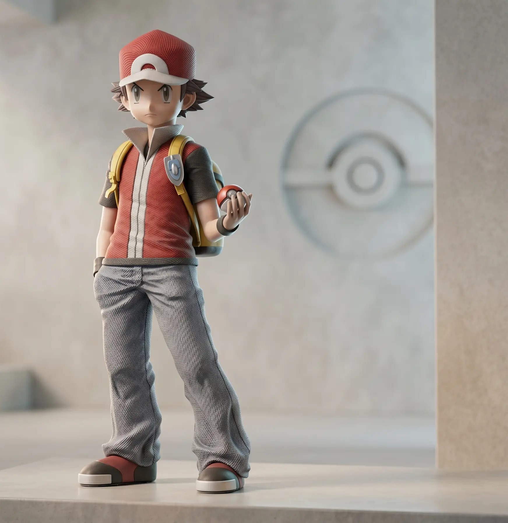 Pixel Studio - Character Series 001 Red Pokémon