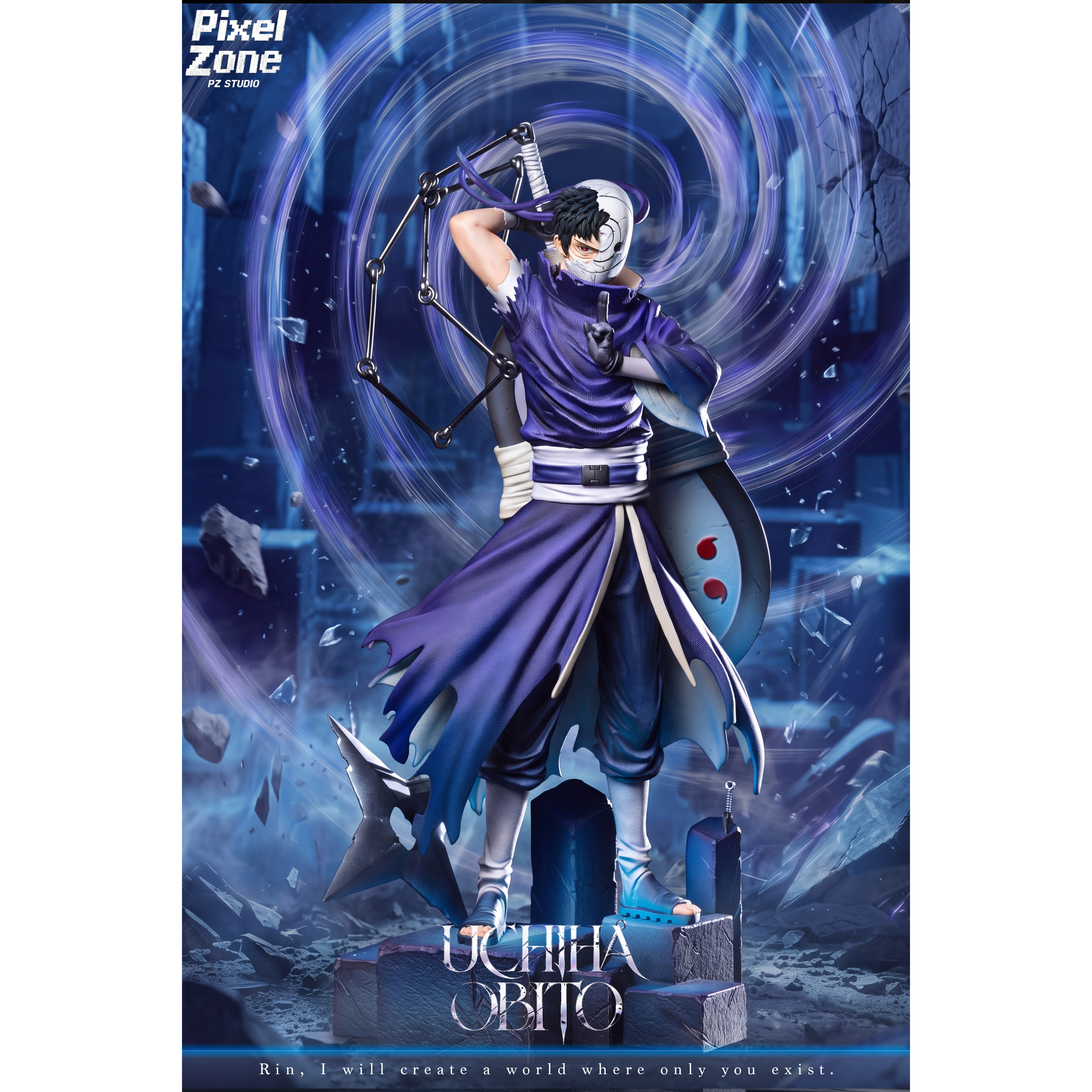 Pixel Zone Studio – Obito Uchiha Naruto