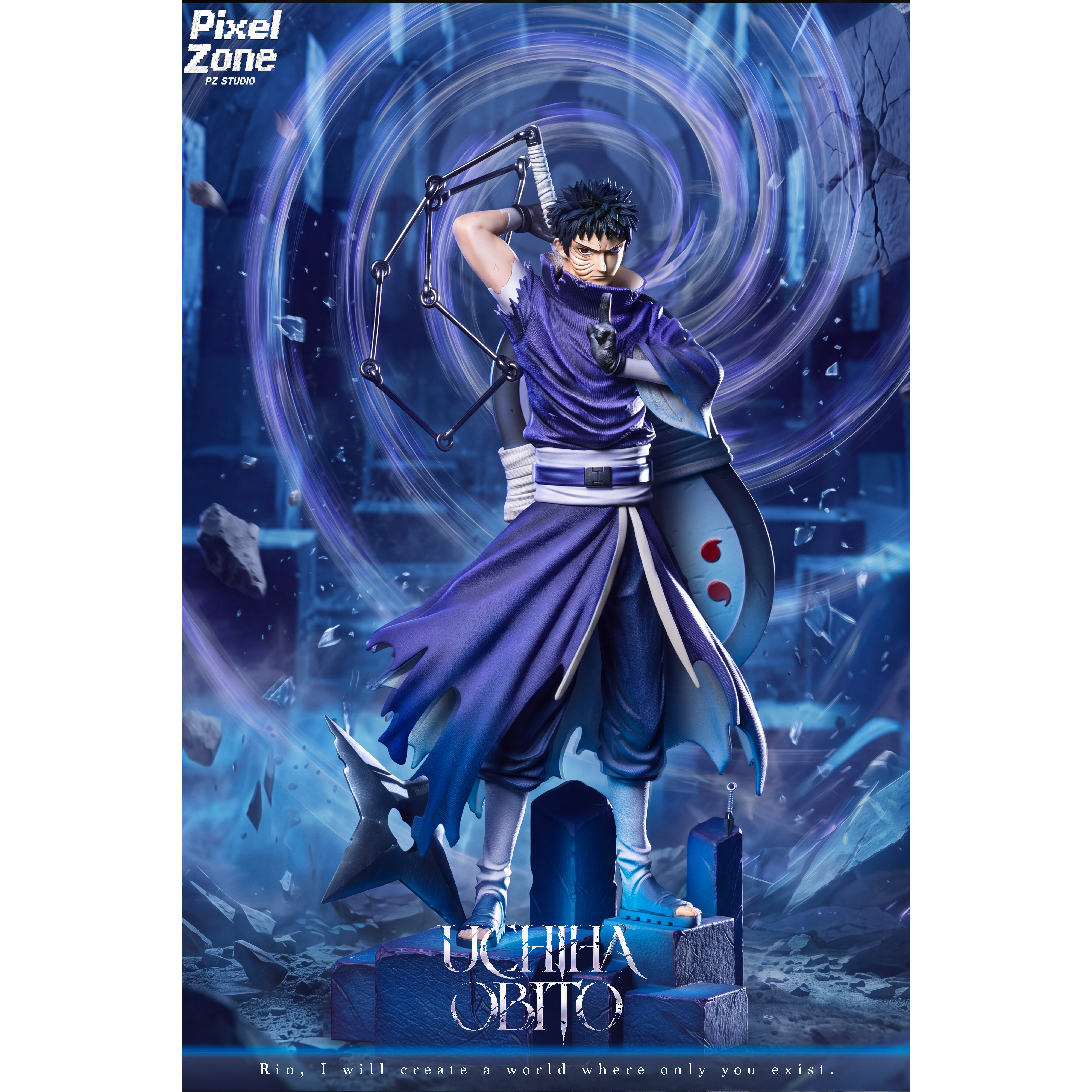 Pixel Zone Studio – Obito Uchiha Naruto