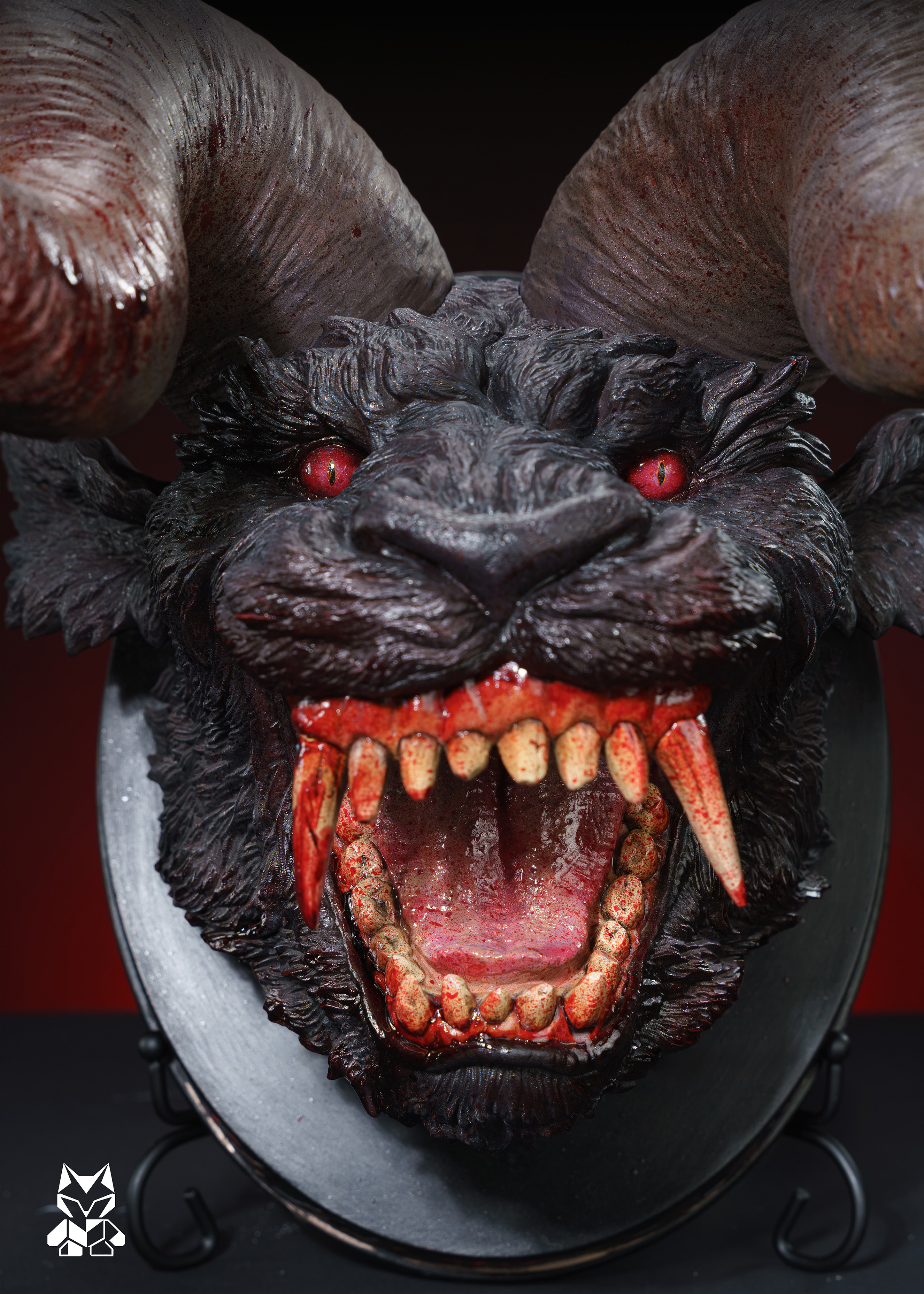 Pi Pi Studio - Wall-mounted Berserker X Zodd Berserk