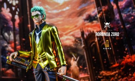 Pin Jiang Meng Qi Studio - One Piece MQ053-Golden City ver Zoro (POP ratio) Pin Jiang Meng Qi Studio - One Piece MQ053-Golden City ver Zoro (POP ratio)