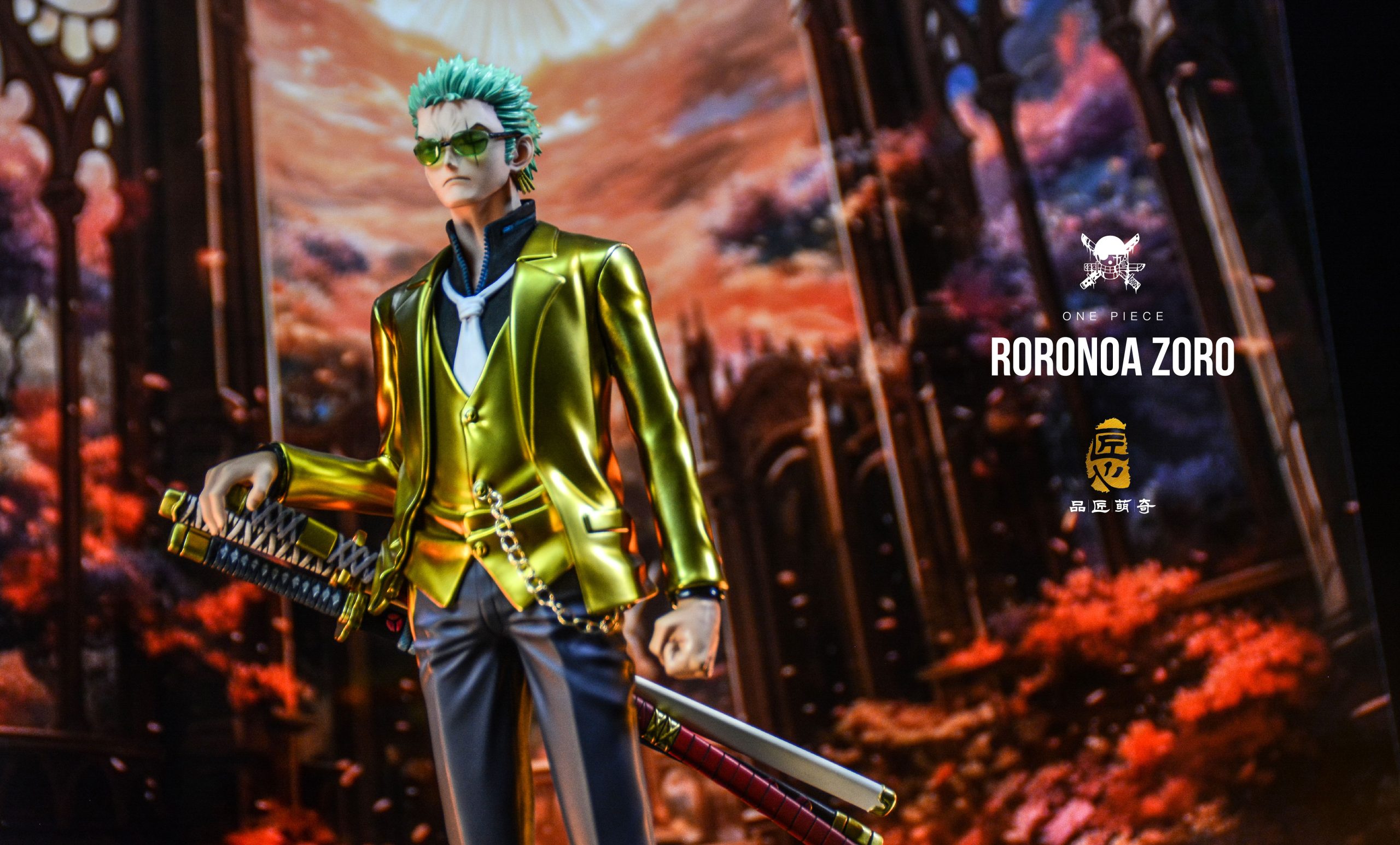 Pin Jiang Meng Qi Studio - One Piece MQ053-Golden City ver Zoro (POP ratio)