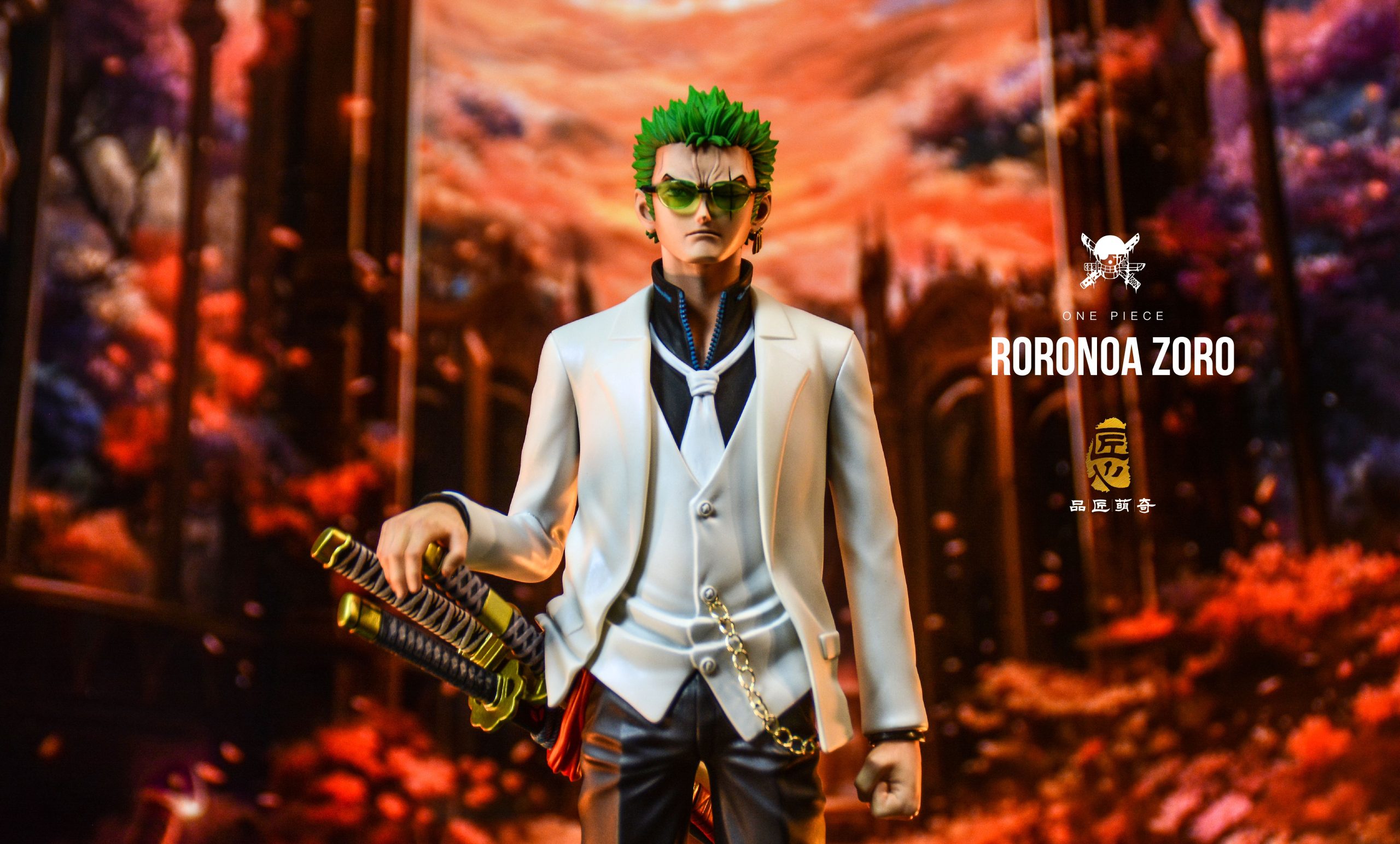 Pin Jiang Meng Qi Studio - One Piece MQ053-Golden City ver Zoro (POP ratio)