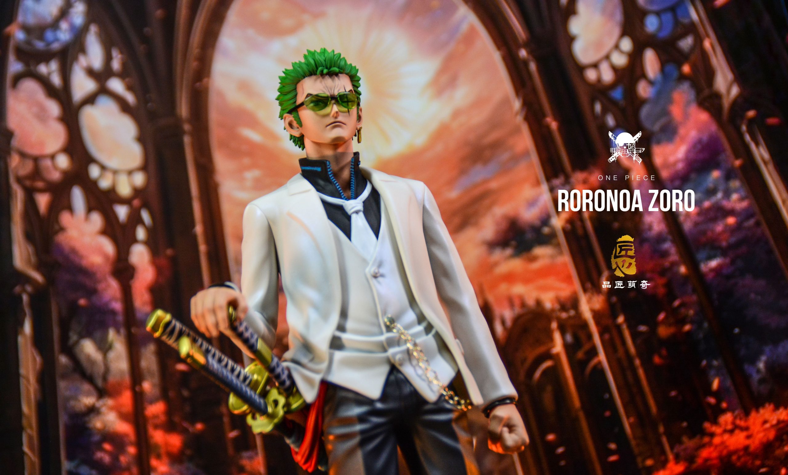 Pin Jiang Meng Qi Studio - One Piece MQ053-Golden City ver Zoro (POP ratio)