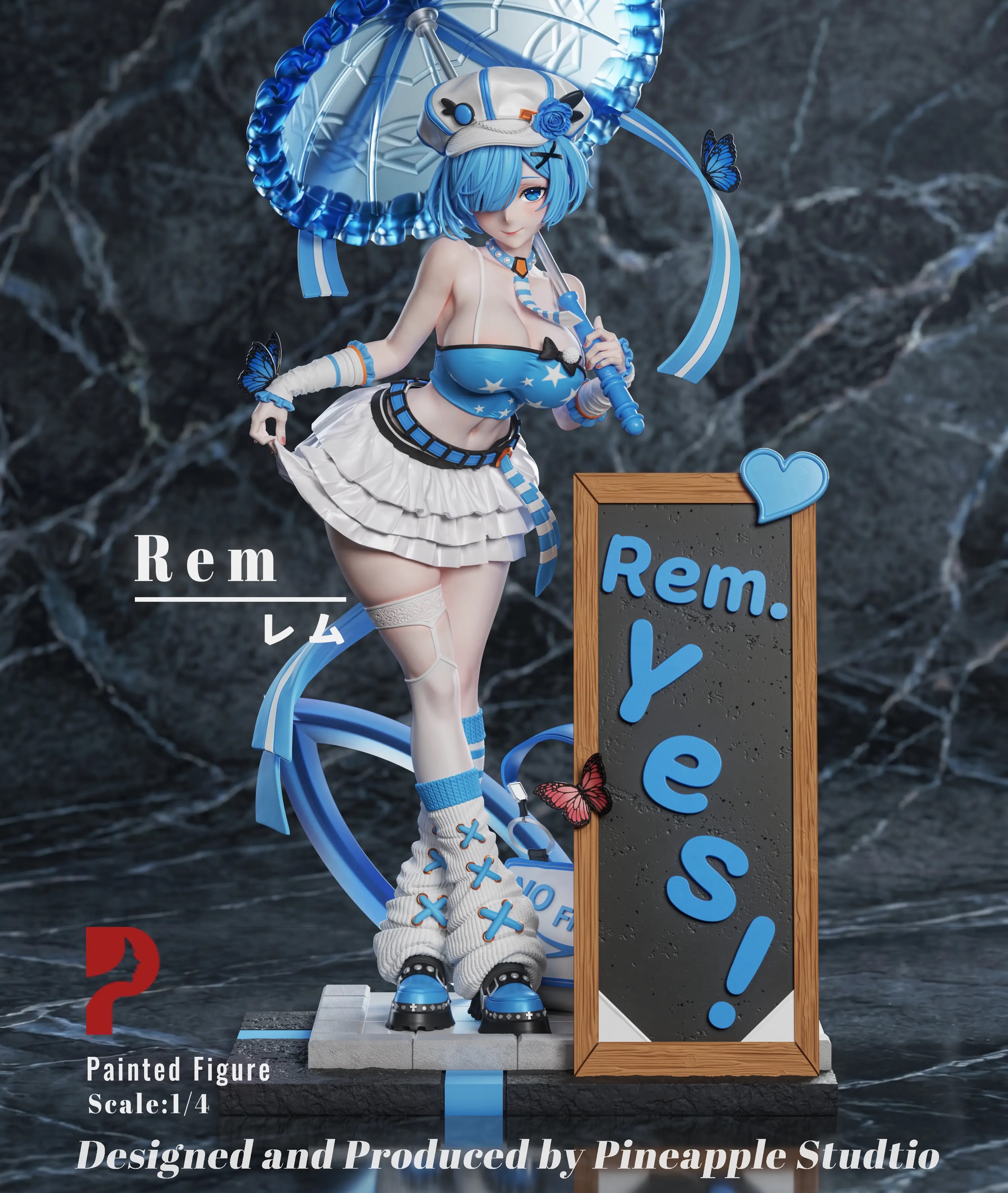 Pineapple Studio - Night Shibuya Series Rem X Ram Re:ZERO - Starting Life