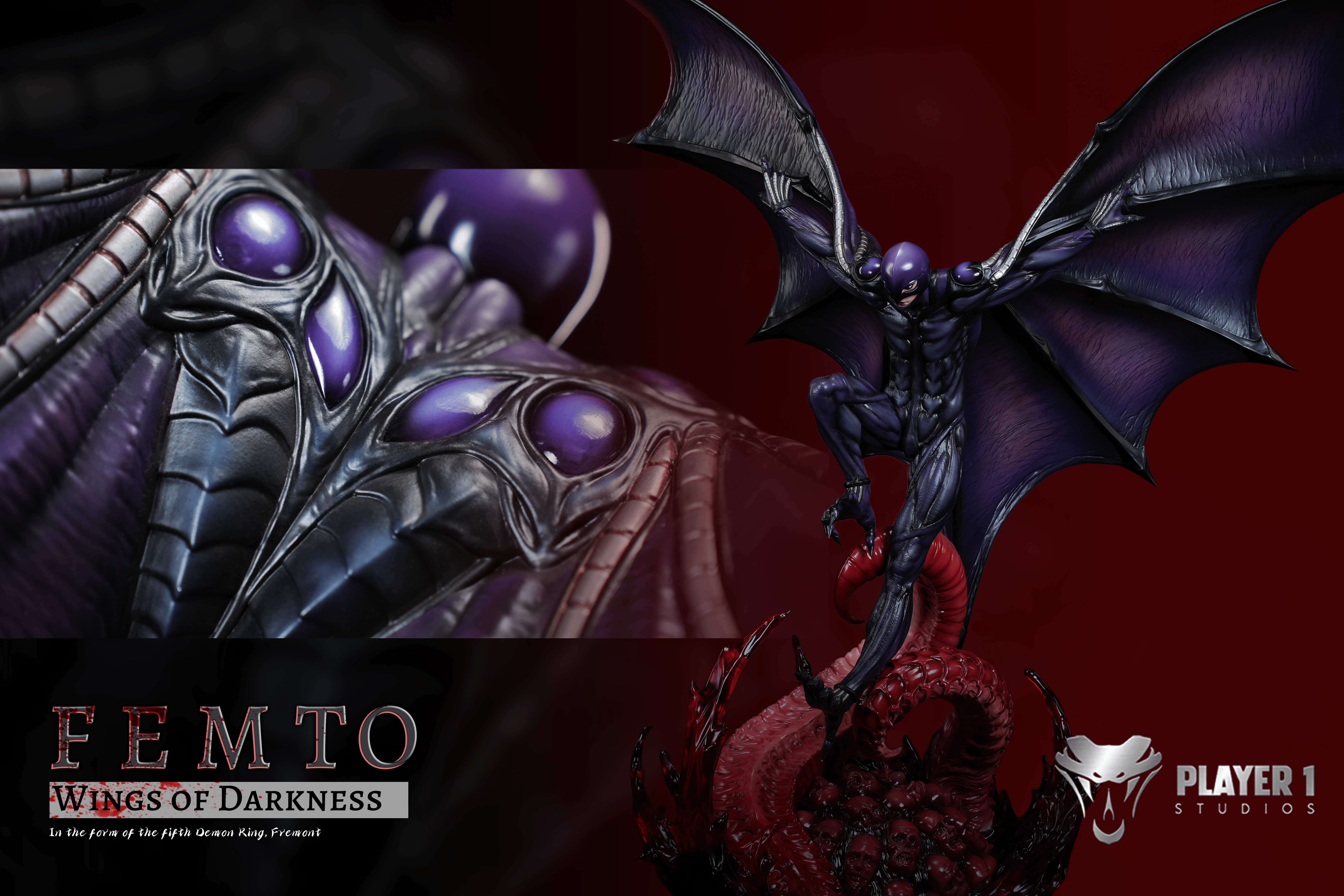 Player 1 Studio - Berserk Wings of Darkness Femto
