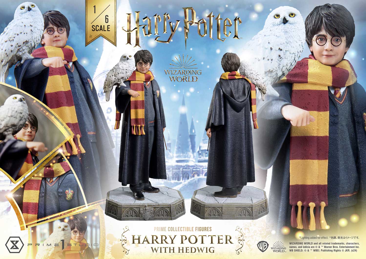 Prime 1 Studio - 1/6 Harry Potter with Hedwig
