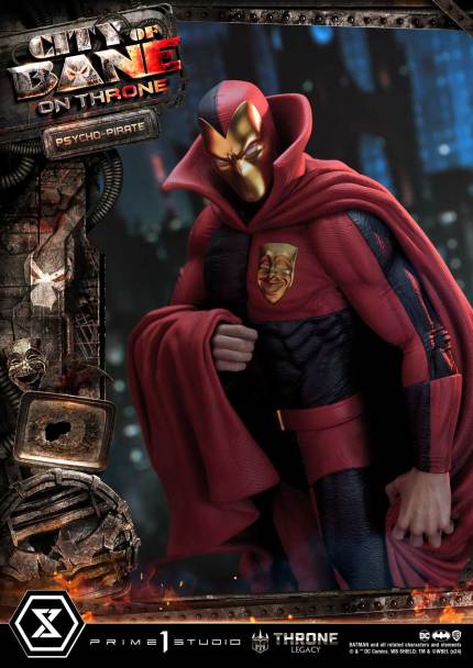 Prime 1 Studio - DC Comics Batman City of Bane On Throne Psycho-Pirate Prime 1 Studio - DC Comics Batman City of Bane On Throne Psycho-Pirate