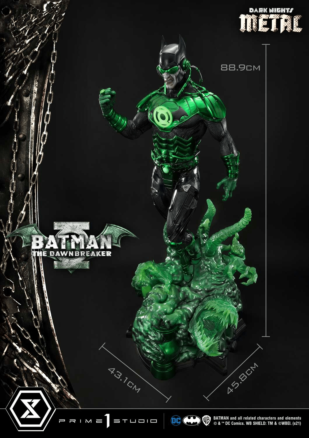 Prime 1 Studio - DC Dark Nights: Metal Series: The Dawnbreaker Batman MMDCMT-06 & MMDCMT-06EX (Licensed)